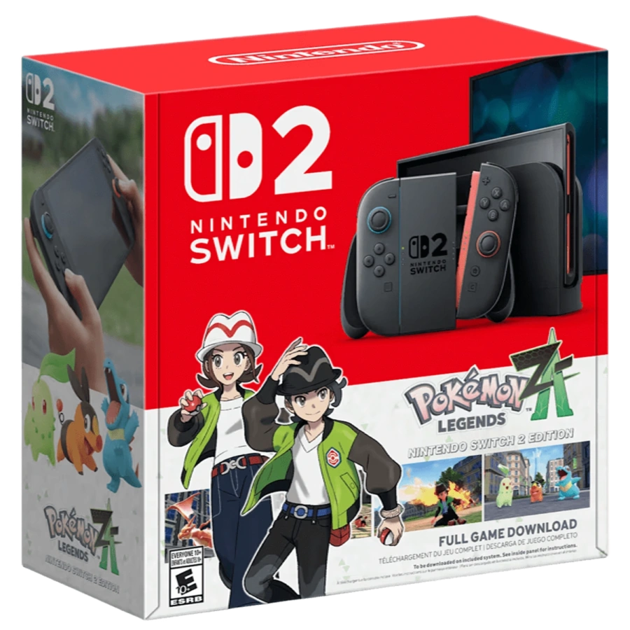 Портативная игровая приставка Nintendo Switch 2 + Pokémon Legends: Z-A – Nintendo Switch 2 Edition Bundle (00045496885533)