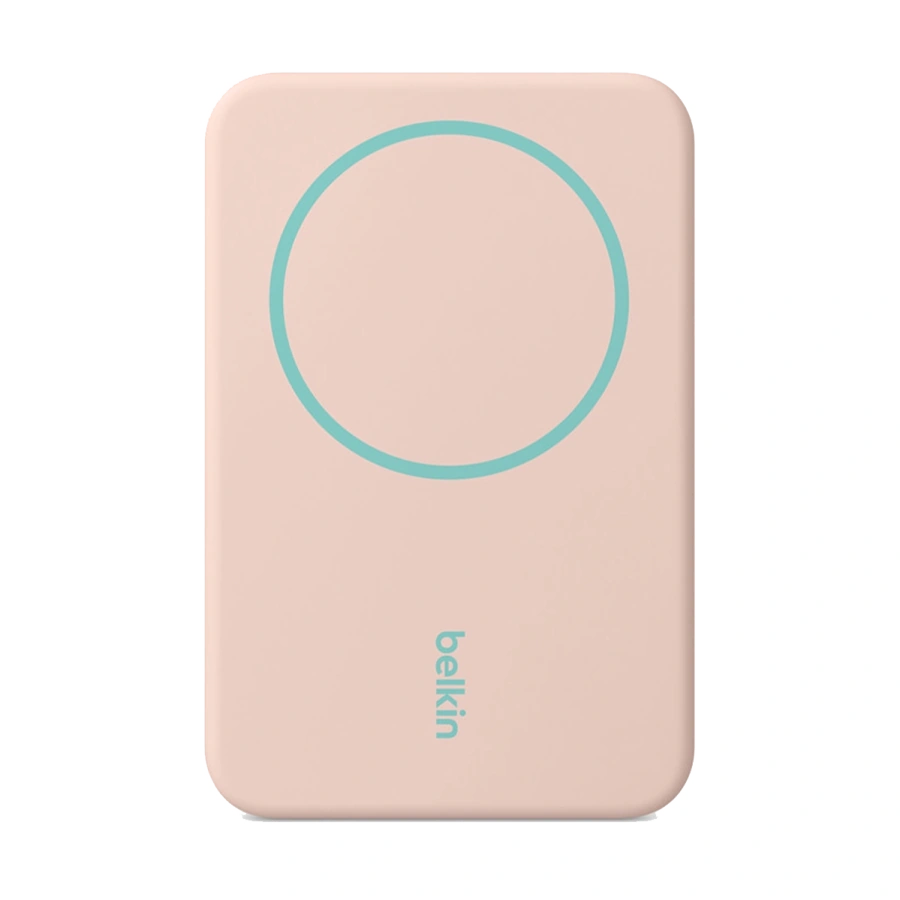 Портативний зарядний пристрій [Power Bank] з MagSafe та підставкою Belkin BoostCharge Pro Magnetic Charging Power Bank MagSafe 5K Qi2 15W - Teal (HS562)