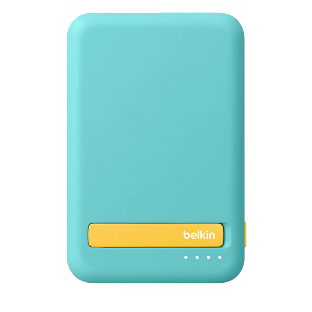 Портативний зарядний пристрій [Power Bank] з MagSafe та підставкою Belkin BoostCharge Pro Magnetic Charging Power Bank MagSafe 5K Qi2 15W - Teal (HS562)