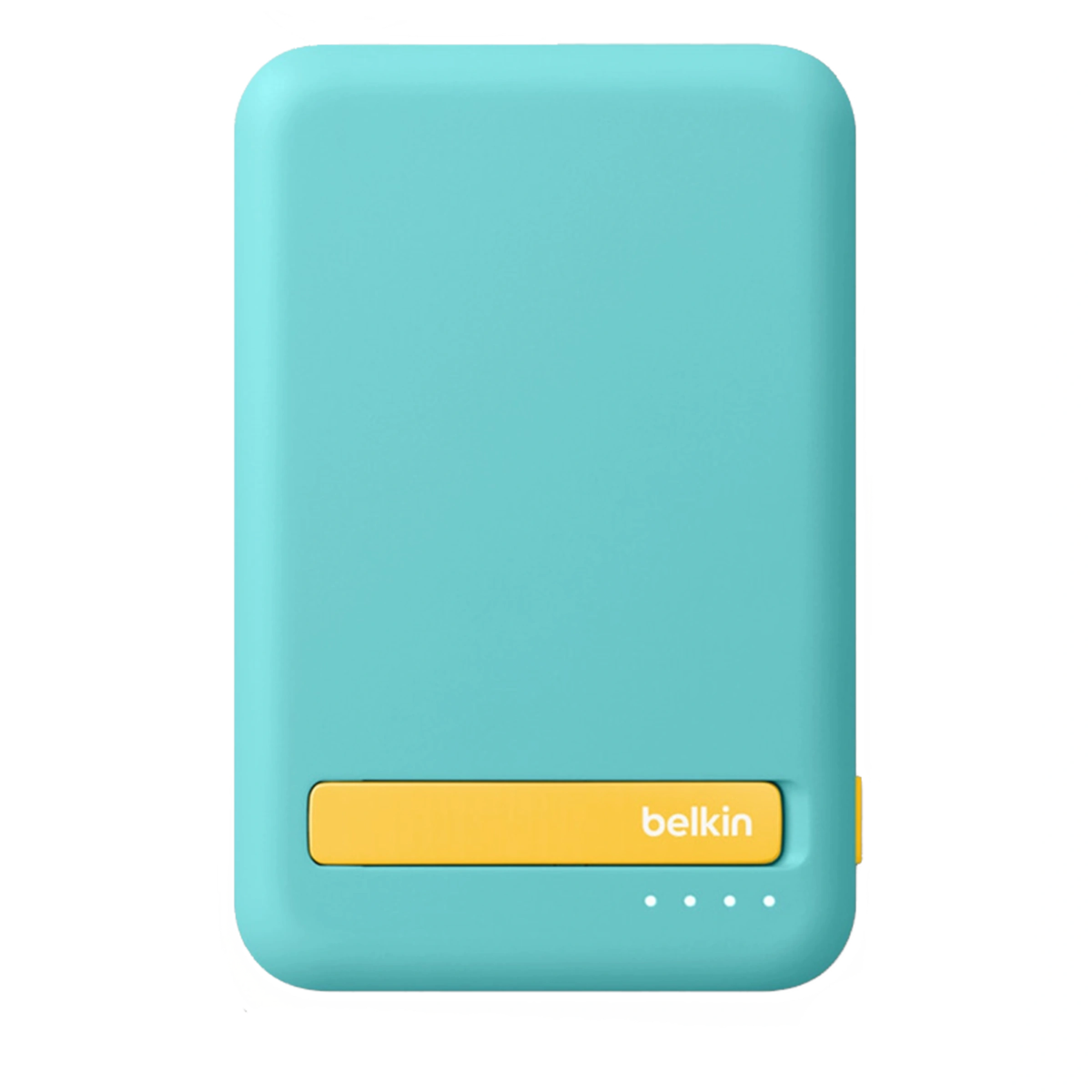 Портативний зарядний пристрій [Power Bank] з MagSafe та підставкою Belkin BoostCharge Pro Magnetic Charging Power Bank MagSafe 5K Qi2 15W - Teal (HS562)