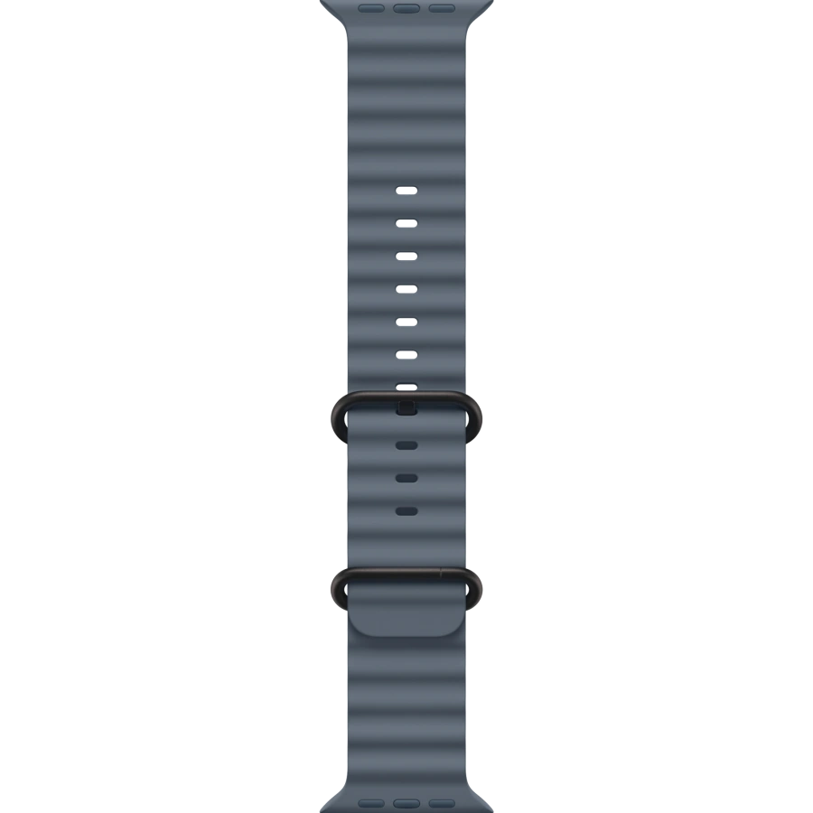 Ремінець Apple Anchor Blue Ocean Band - Black Titanium Finish для Apple Watch 44/45/46/49mm (MGCJ4)