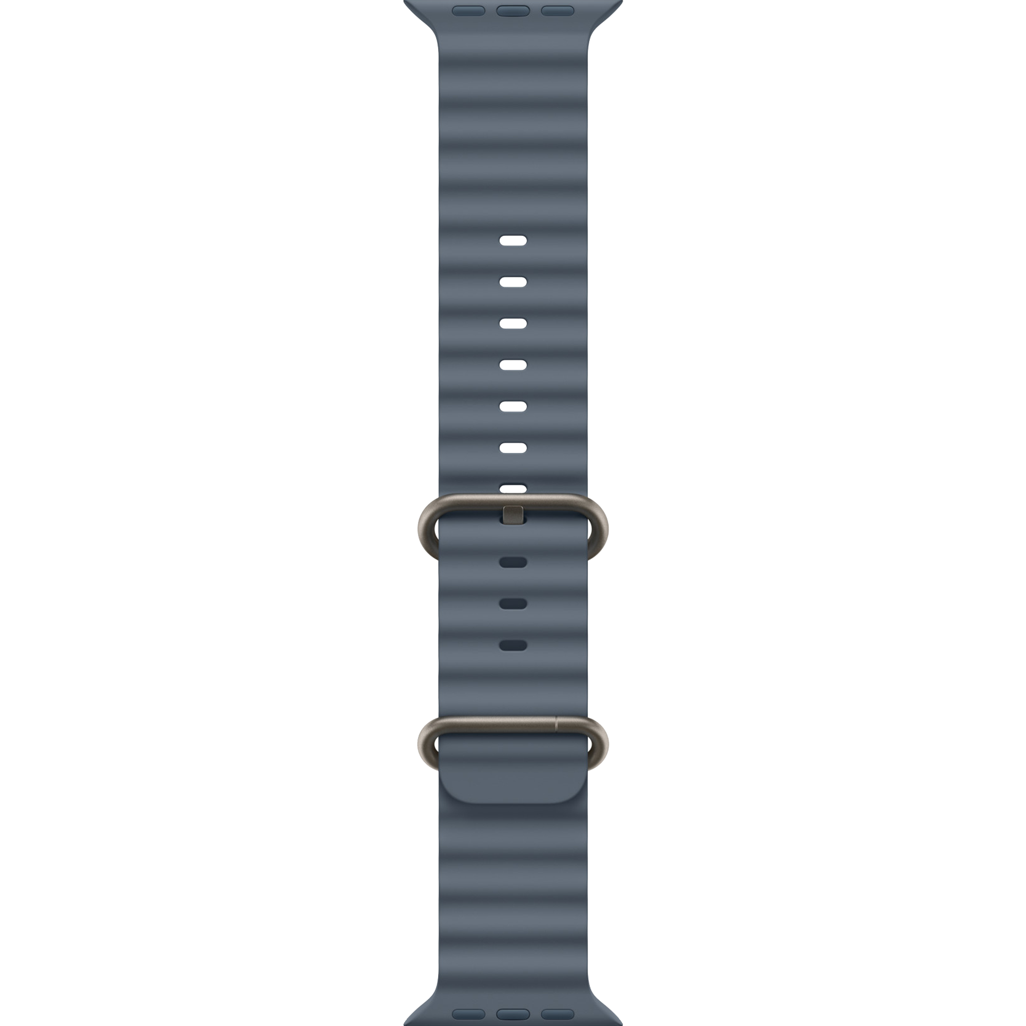 Ремінець Apple Anchor Blue Ocean Band - Natural Titanium Finish для Apple Watch 44/45/46/49mm (MGCC4)
