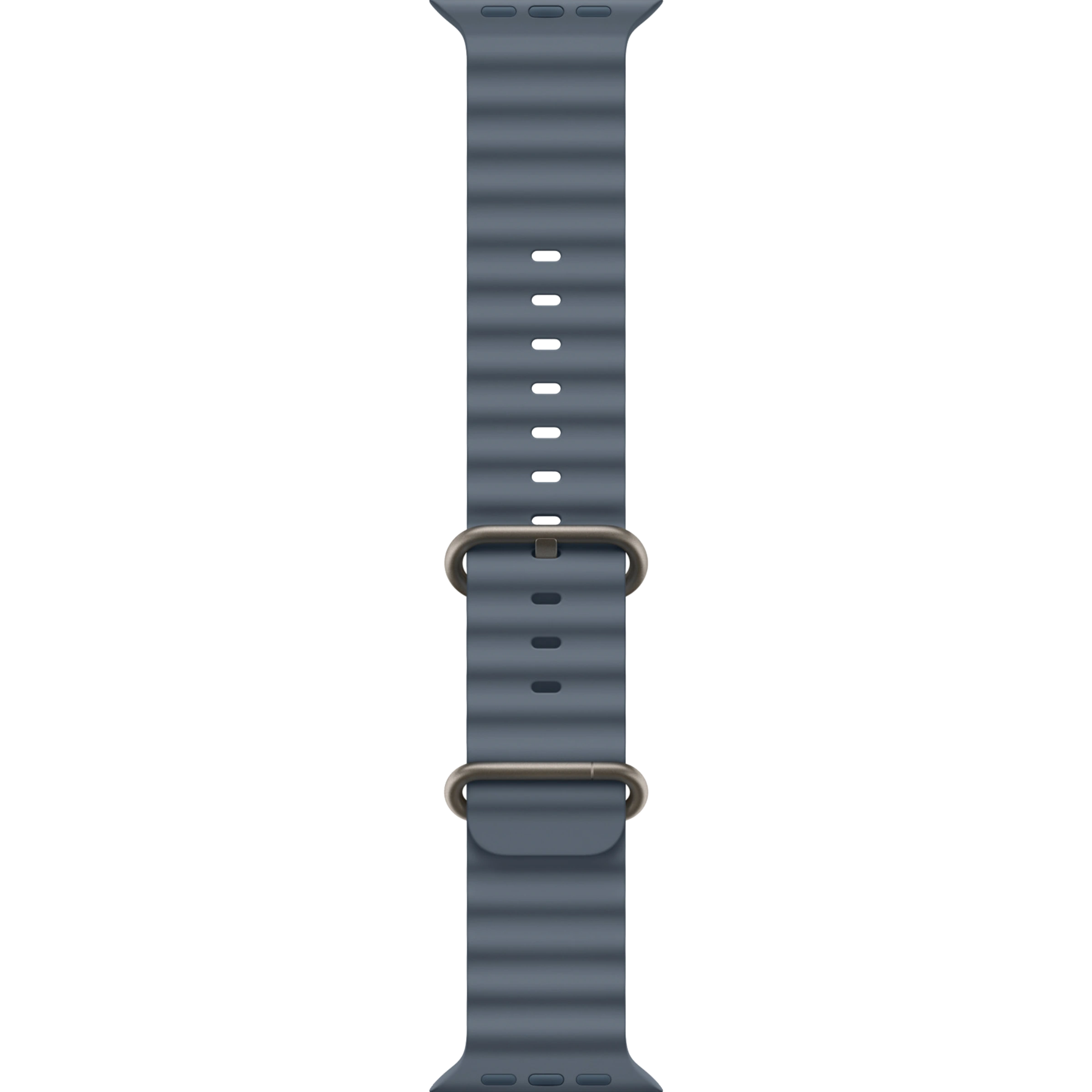 Ремінець Apple Anchor Blue Ocean Band - Natural Titanium Finish для Apple Watch 44/45/46/49mm (MGCC4)