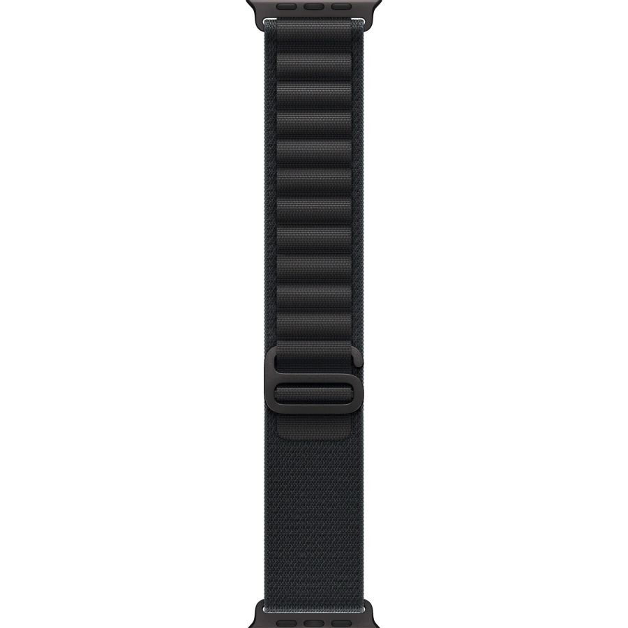 Ремінець Apple Black Alpine Loop - Black Titanium Finish для Apple Watch 44/45/46/49mm - Medium (MG9H4)
