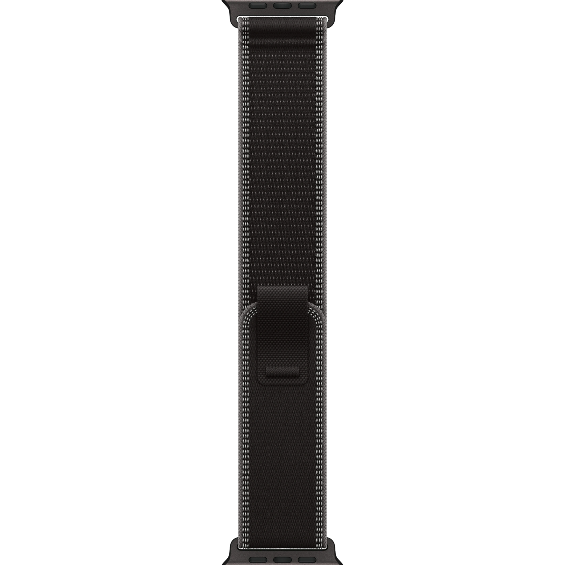 Ремінець Apple Black/Charcoal Trail Loop - Black Titanium Finish для Apple Watch 44/45/46/49mm - S/M (MG9T4)