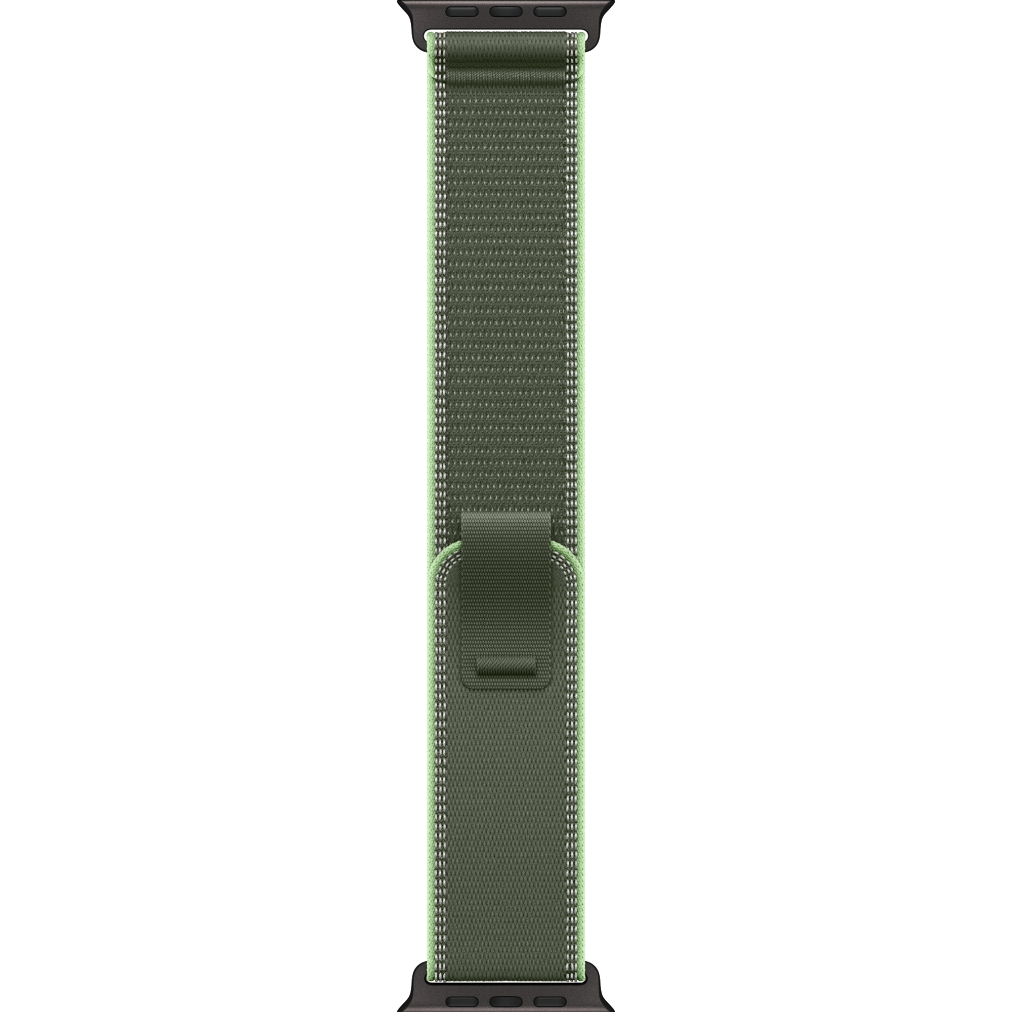 Ремінець Apple Green/Neon Trail Loop - Black Titanium Finish для Apple Watch 44/45/46/49mm - M/L (MG9P4)