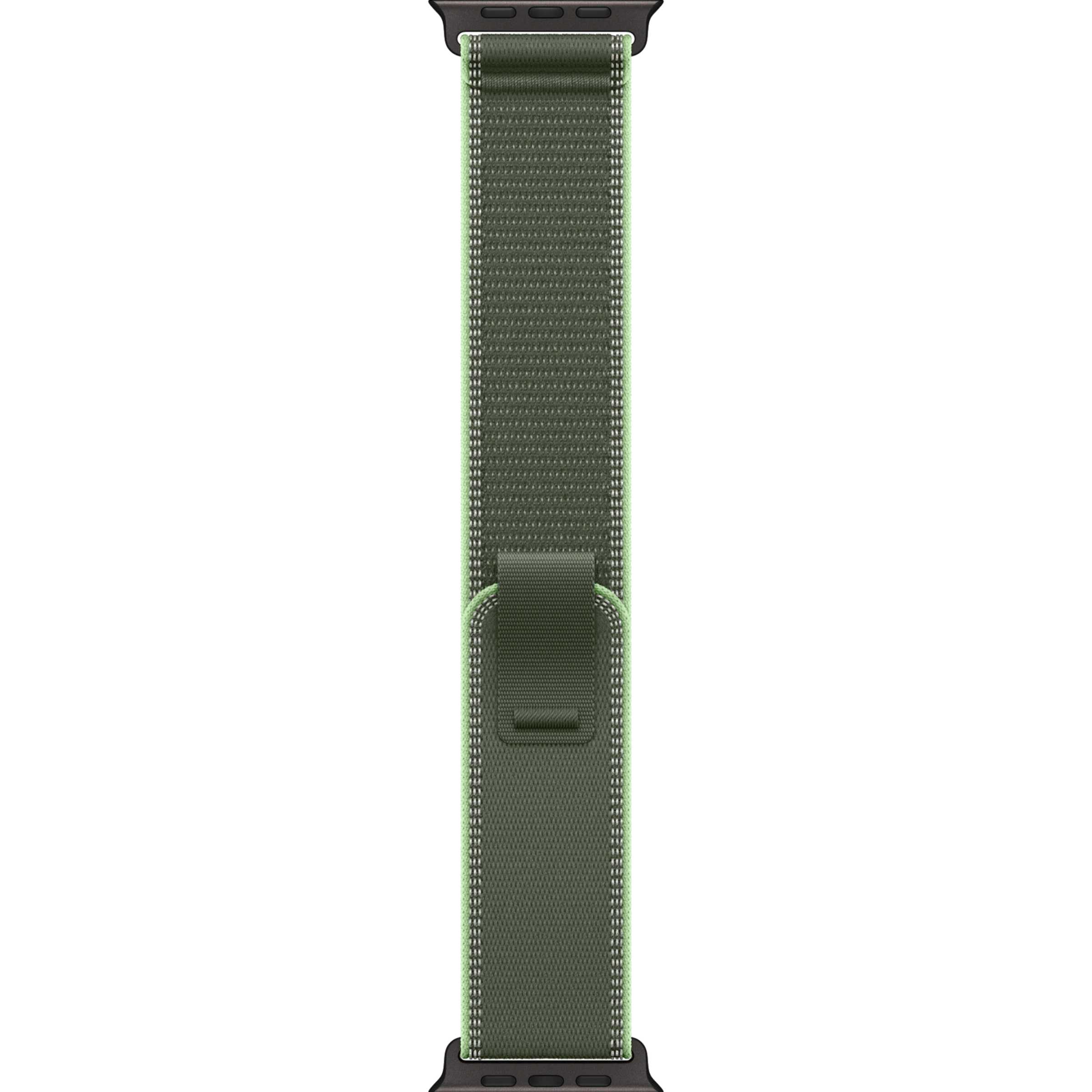Ремінець Apple Green/Neon Trail Loop - Black Titanium Finish для Apple Watch 44/45/46/49mm - S/M (MG9N4)