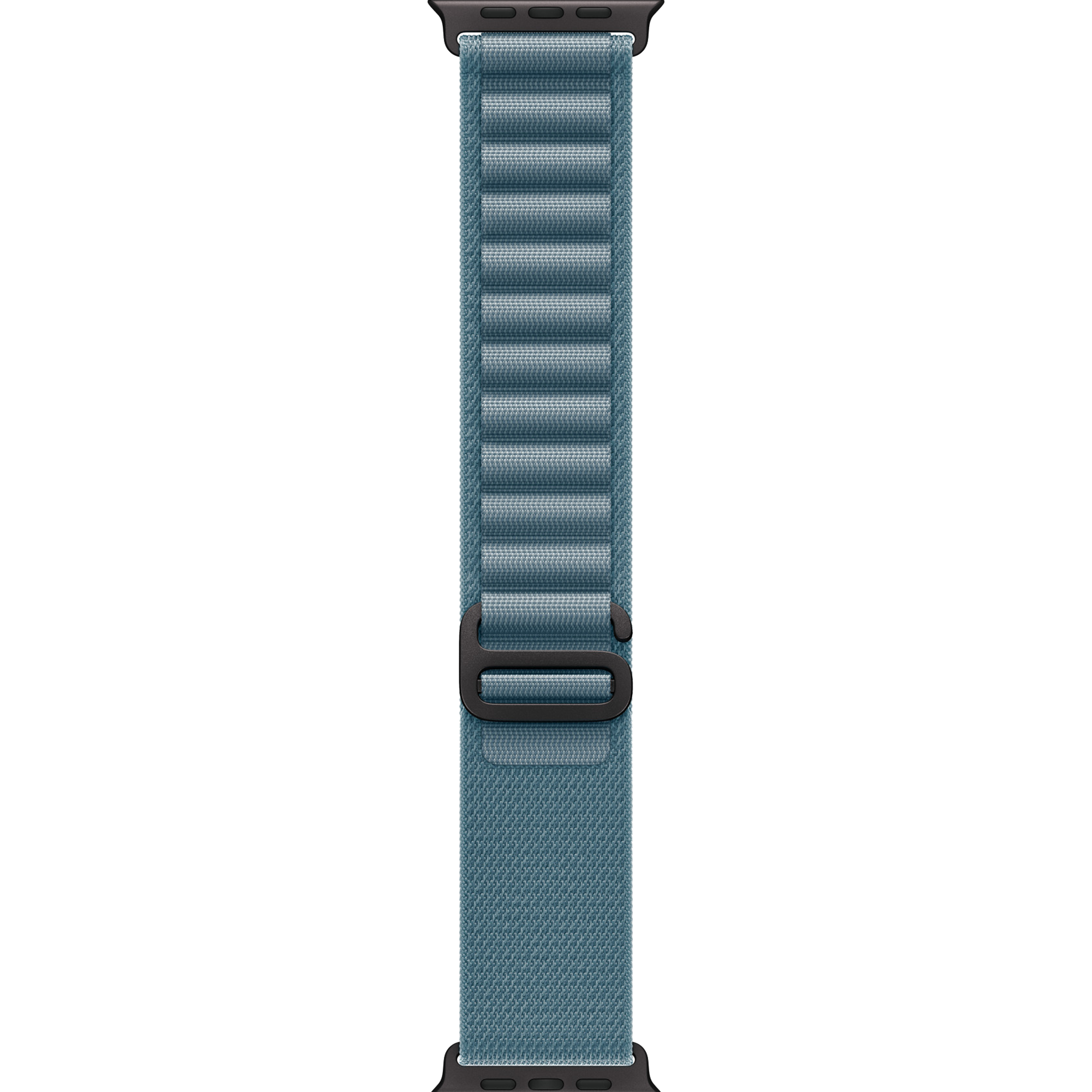 Ремінець Apple Light Blue Alpine Loop - Black Titanium Finish для Apple Watch 44/45/46/49mm - Medium (MG9L4)