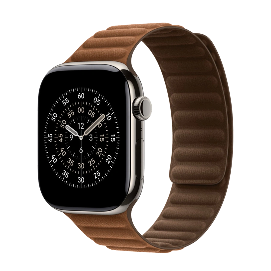 Ремінець Apple Magnetic Link S/M для Apple Watch 44/45/46/49mm - Caramel (MGDF4)