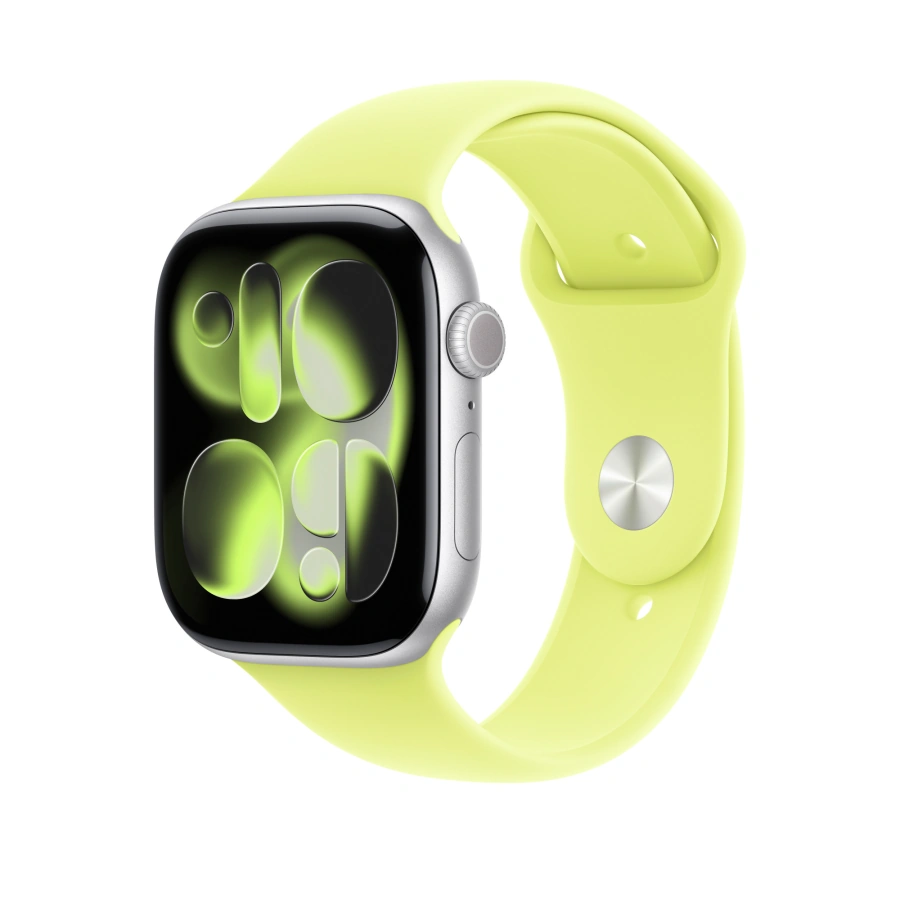 Ремінець Apple Neon Yellow Sport Band M/L для Apple Watch 44/45/46/49mm (MFGW4)