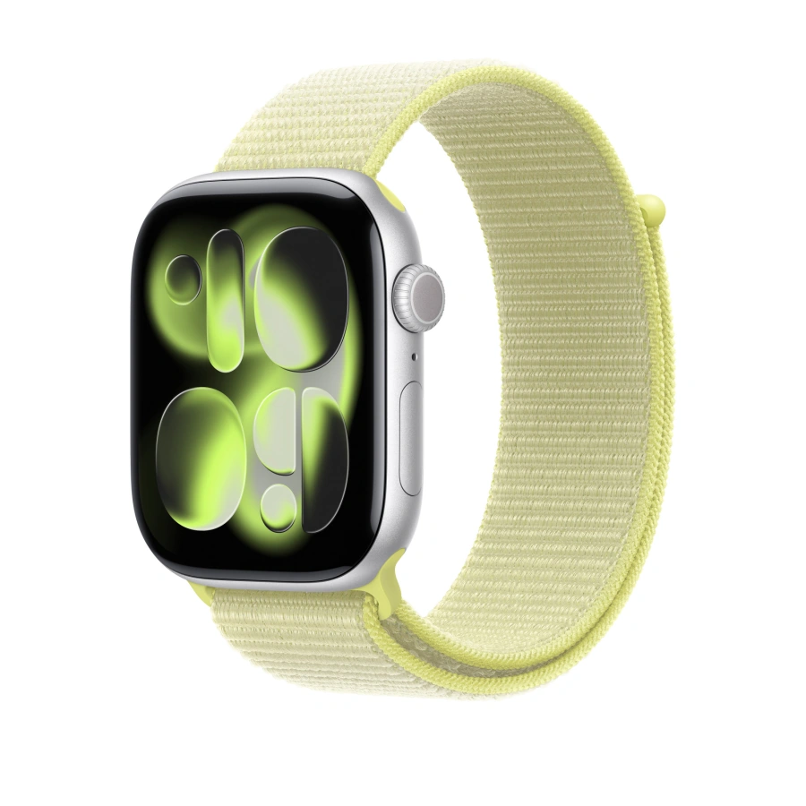 Ремінець Apple Neon Yellow Sport Loop для Apple Watch 44/45/46/49mm (MFFL4)