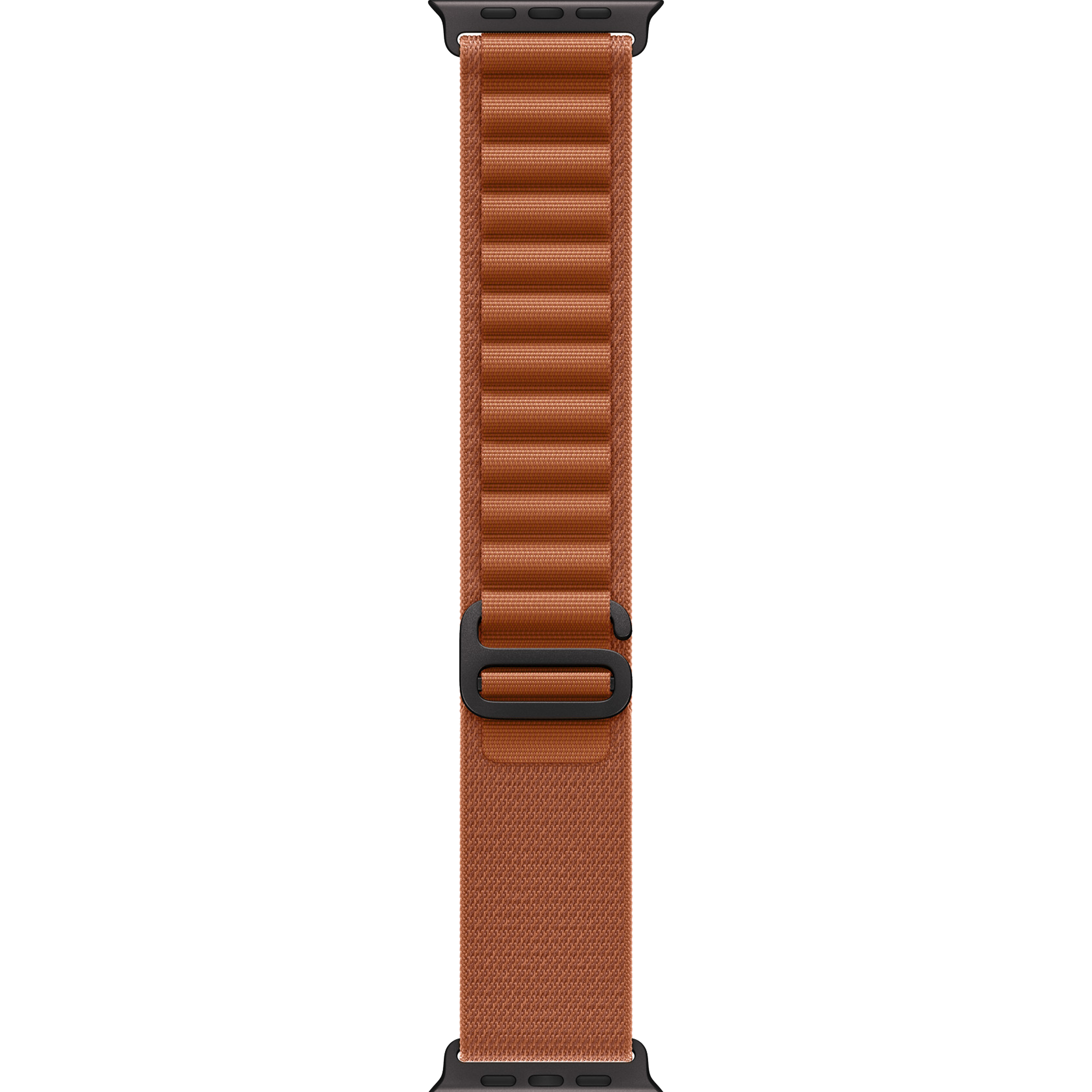 Ремінець Apple Terra Cotta Alpine Loop - Black Titanium Finish для Apple Watch 44/45/46/49mm - Small (MG9D4)