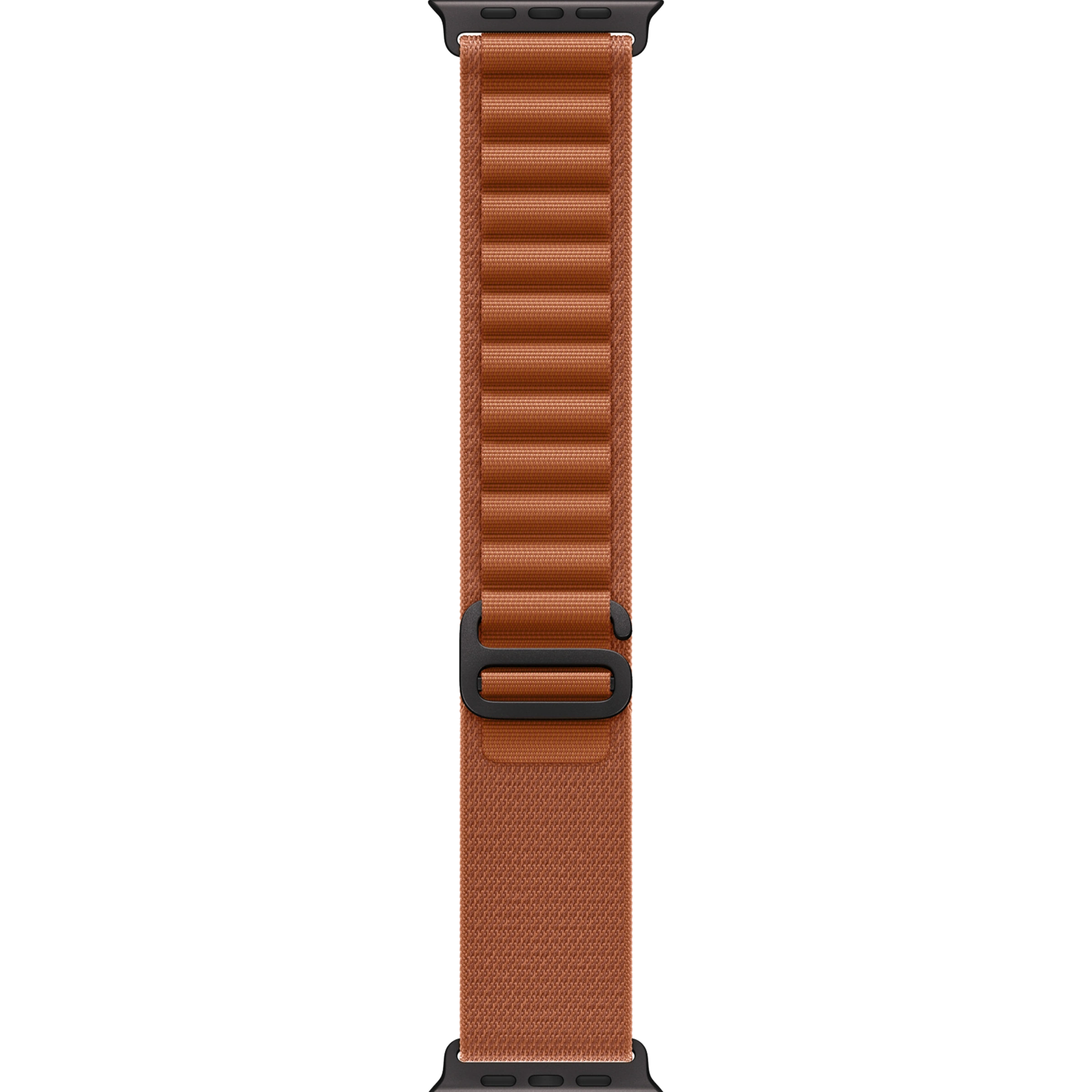 Ремінець Apple Terra Cotta Alpine Loop - Black Titanium Finish для Apple Watch 44/45/46/49mm - Small (MG9D4)