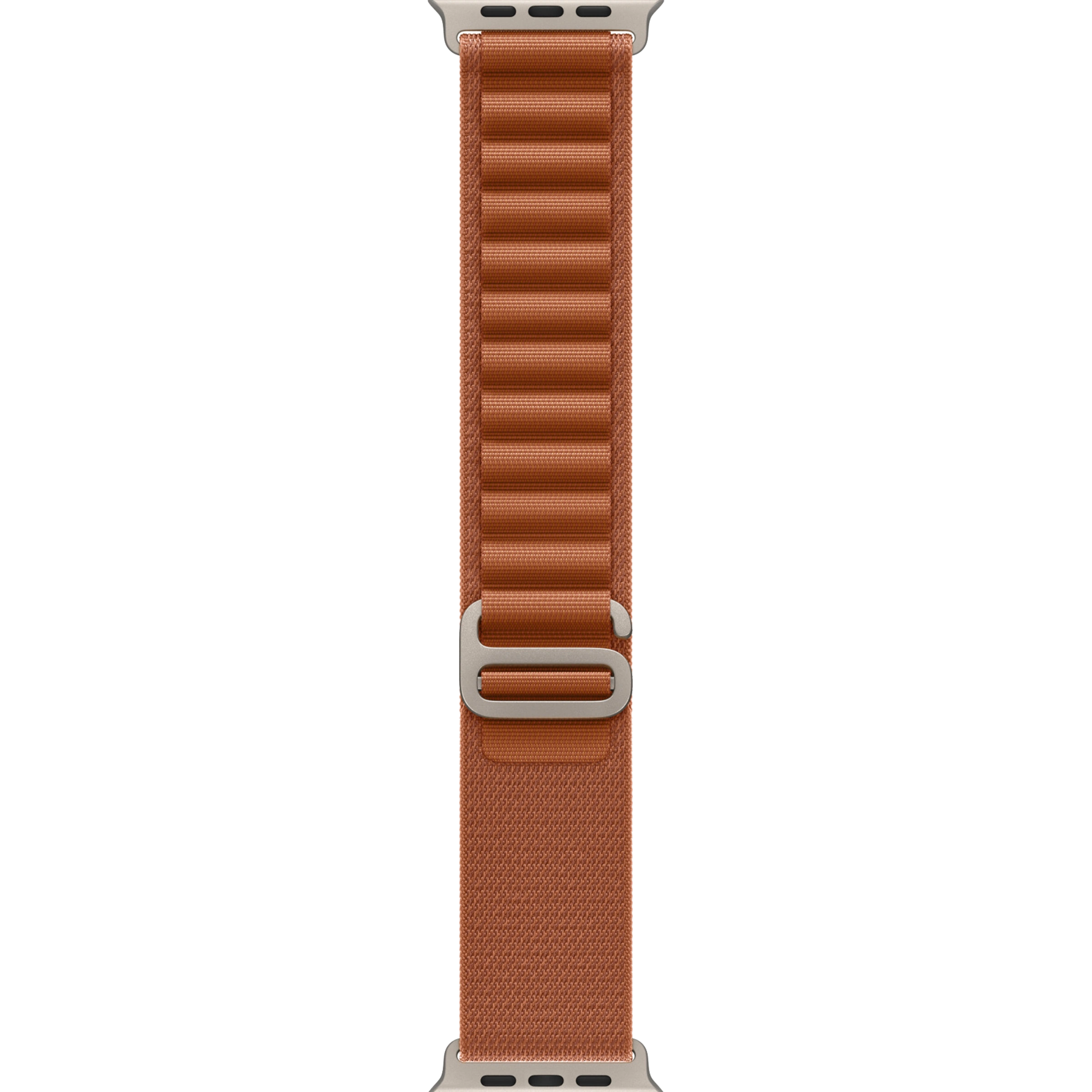 Ремінець Apple Terra Cotta Alpine Loop - Natural Titanium Finish для Apple Watch 44/45/46/49mm - Small (MFTA4)
