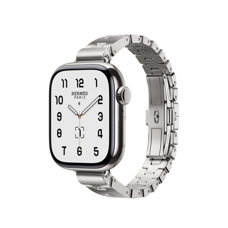 Ремешок Apple Watch Hermès 38/40/41/42mm Satiné Grand H Fin - Large (MGLV4)