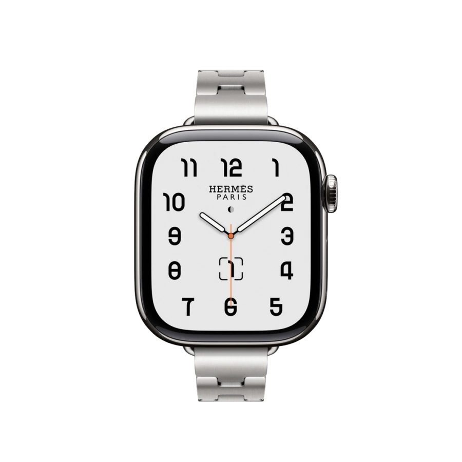 Ремешок Apple Watch Hermès 38/40/41/42mm Satiné Grand H Fin - Medium (MGLU4)