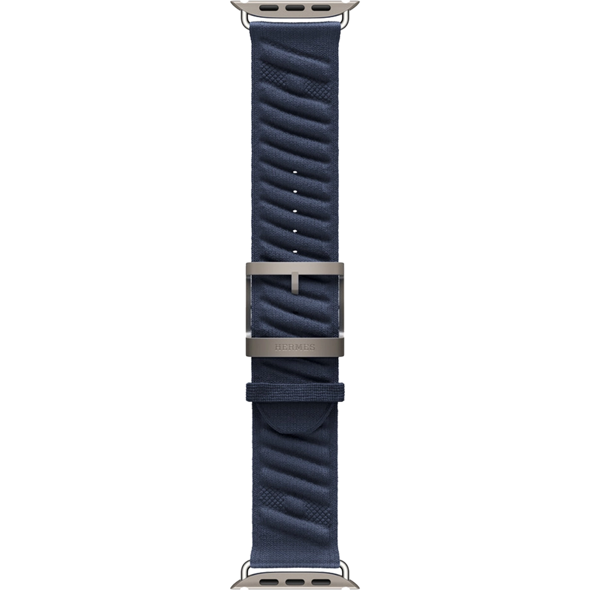 Ремешок Apple Watch Hermès 42/44/45/49mm Bleu Nuit En Mer (MXJA3)