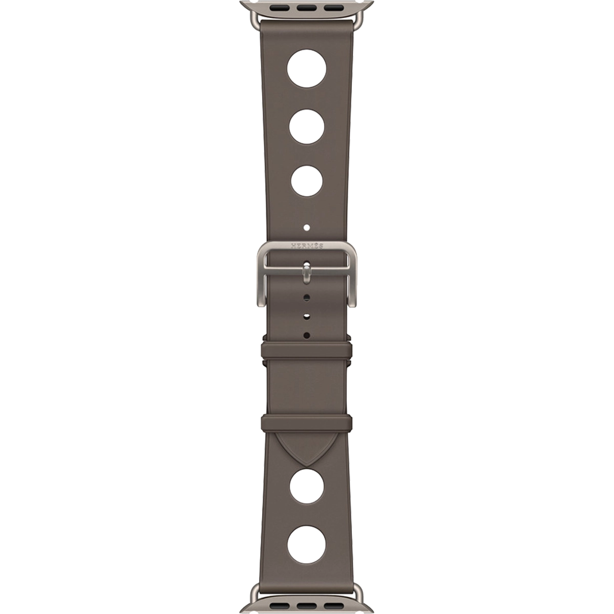 Ремешок Apple Watch Hermès 42/44/45/49mm Gris Titane Scub’H Diving (MGNC4)