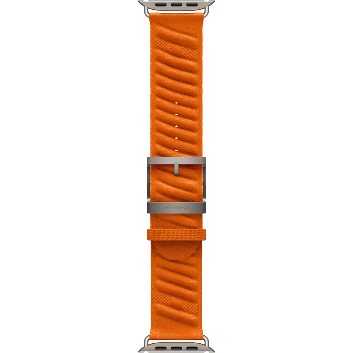 Ремешок Apple Watch Hermès 42/44/45/49mm Orange En Mer (MGN94)