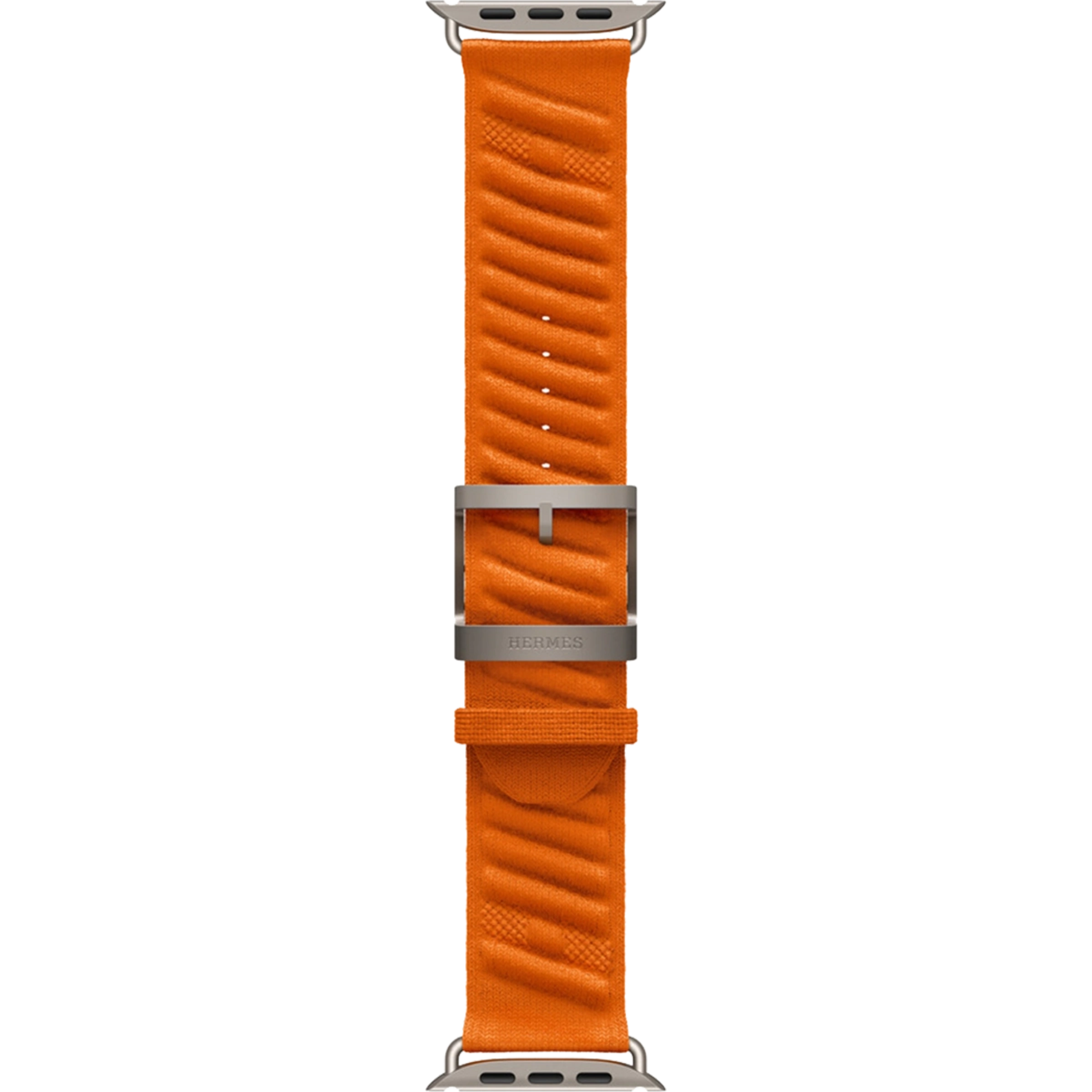 Ремешок Apple Watch Hermès 42/44/45/49mm Orange En Mer (MGN94) Ремешок Apple Watch Hermès 42/44/45/49mm Orange En Mer (MGN94)