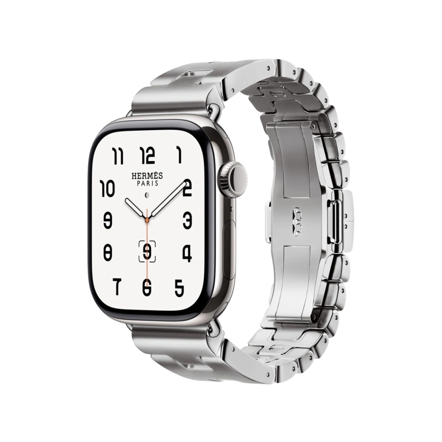 Ремінець Apple Watch Hermès 42/44/45/49mm Satiné Grand H - Medium (MXJX3)