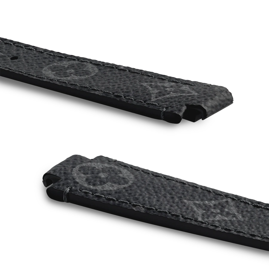 Ремешок Louis Vuitton Tambour Monogram Eclipse Canvas Strap для часов Louis Vuitton Tambour (R16029)