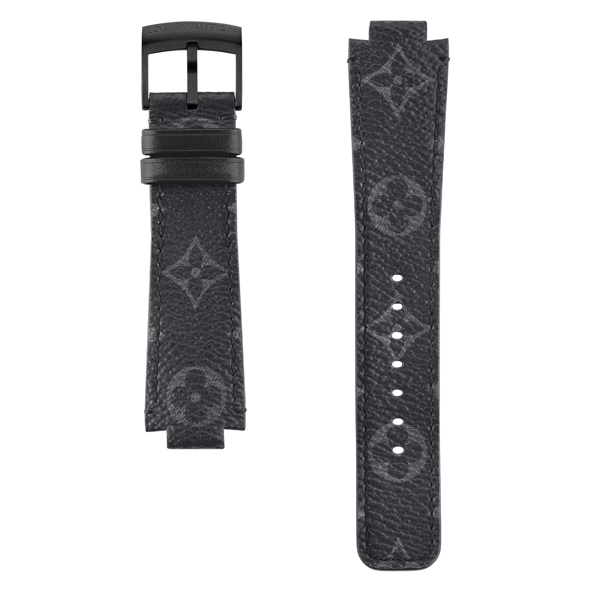 Ремінець Louis Vuitton Tambour Monogram Eclipse Canvas Strap для годинників Louis Vuitton Tambour