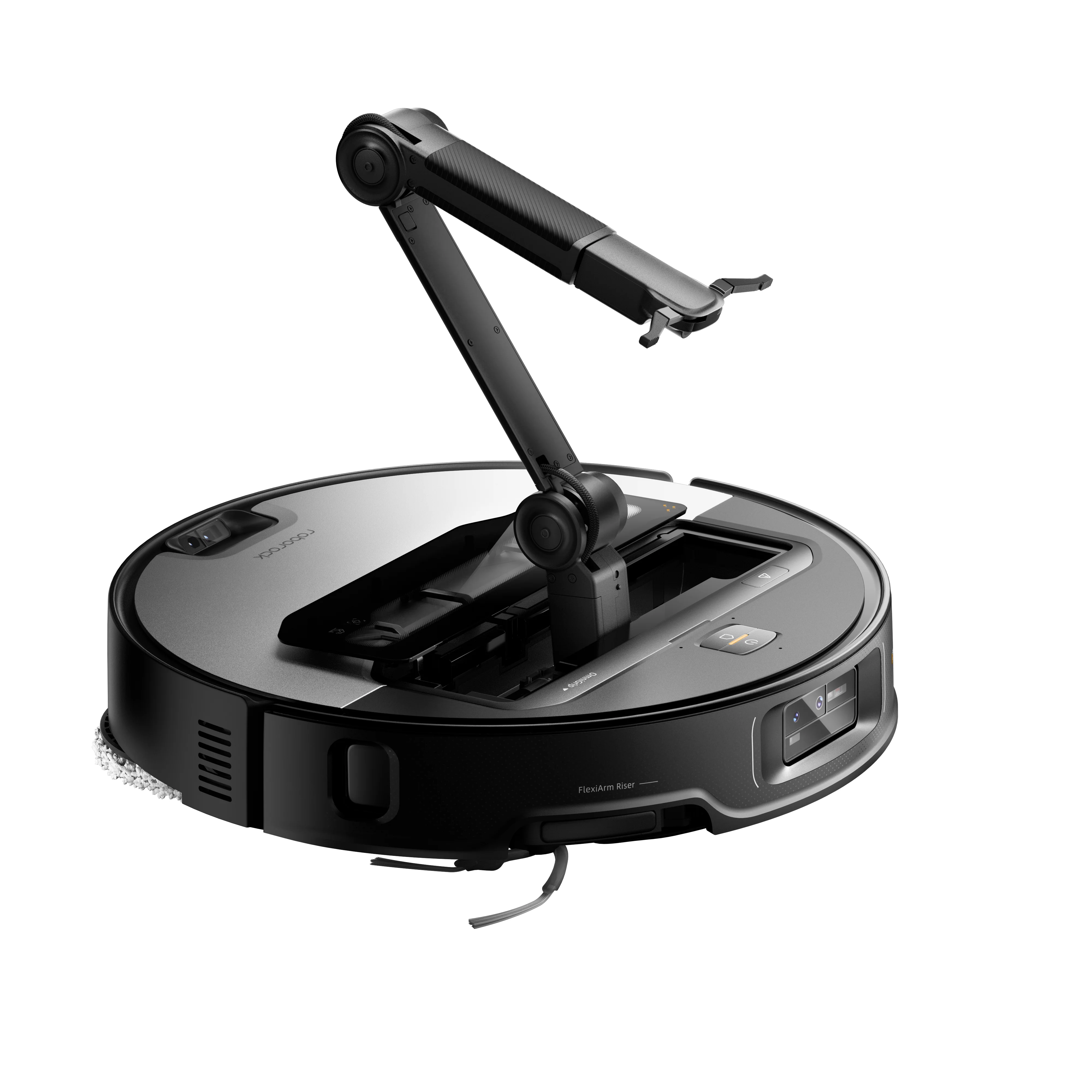 Робот-пилосос з вологим прибиранням Roborock Saros Z70 with OmniGrip Mechanical Arm - Silver (SZ7002-00)