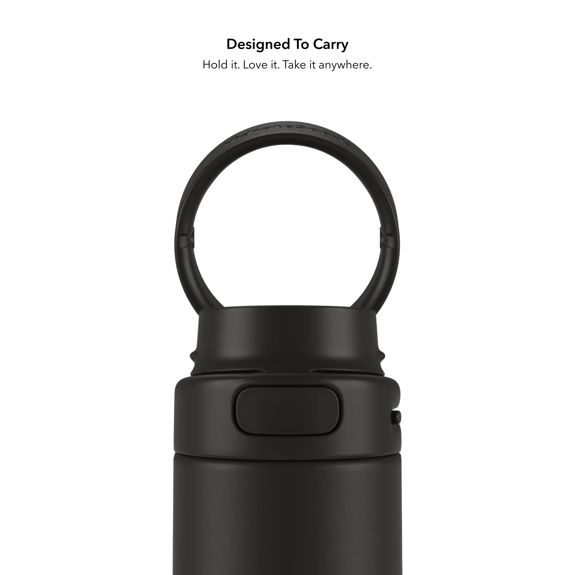 Розумна пляшка для води HidrateSpark PRO 2 Smart Bottle - Chug Lid 21 oz/621 ml - Black (HI-21C-02)