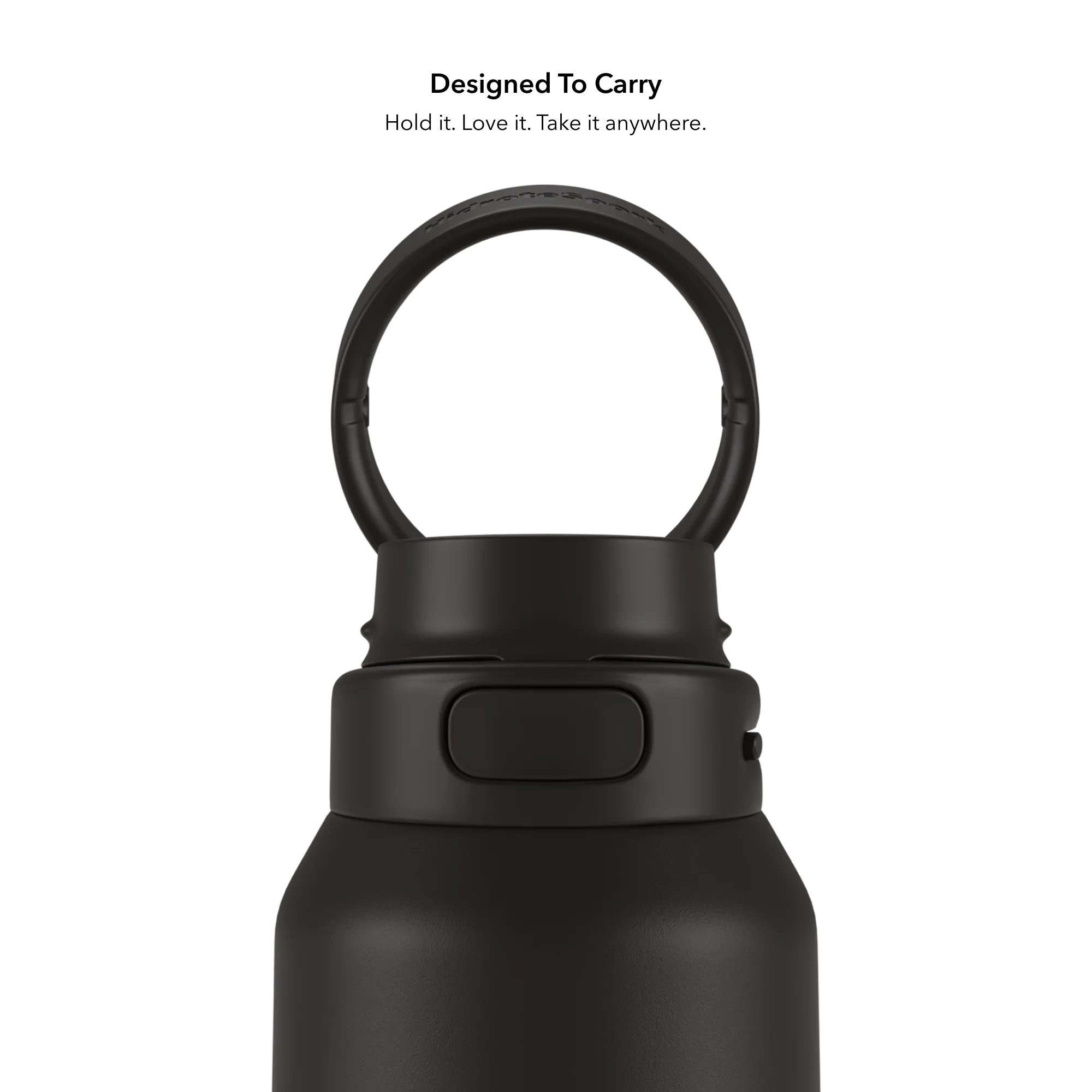 Розумна пляшка для води HidrateSpark PRO 2 Smart Bottle - Chug Lid 32oz/946 ml - Black