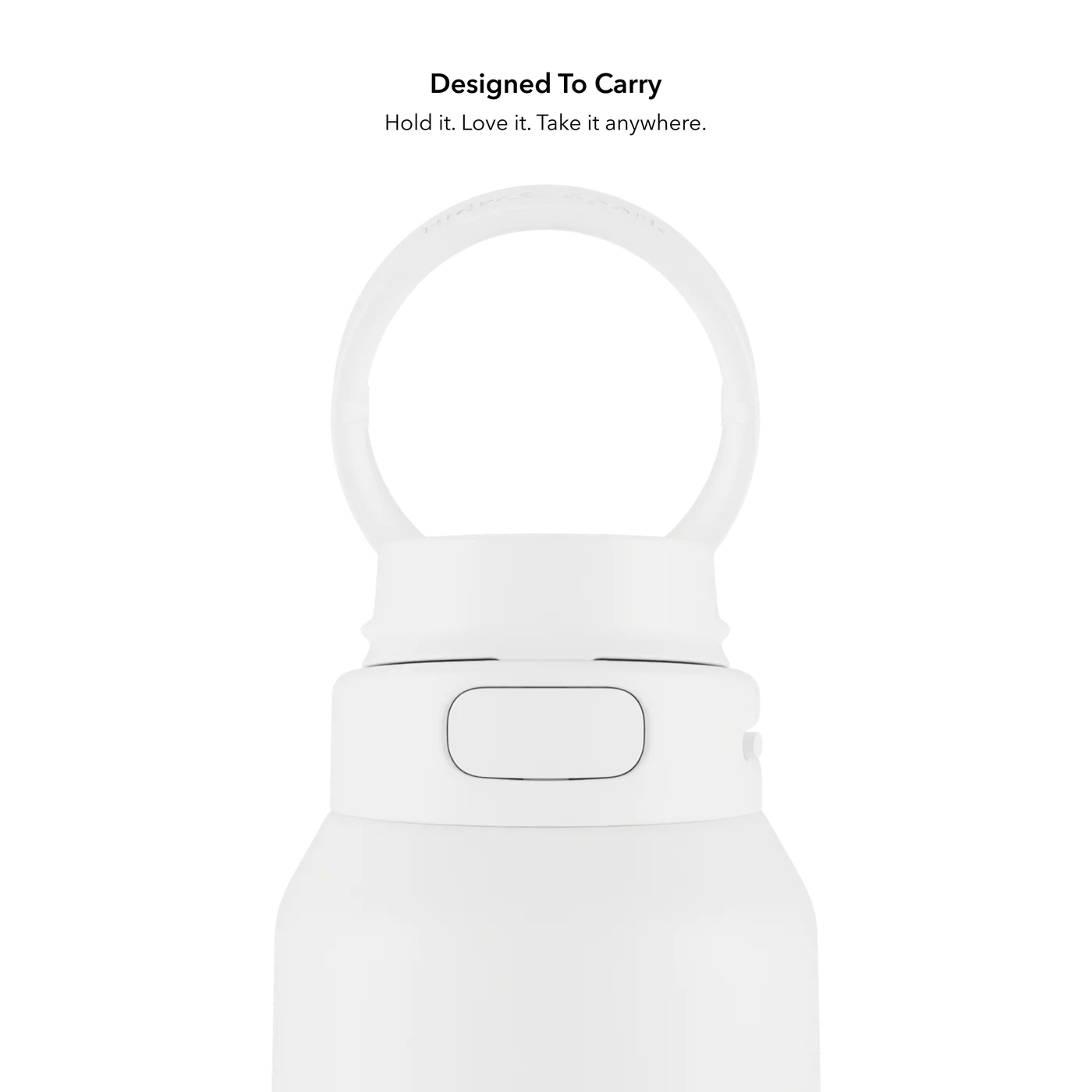 Розумна пляшка для води HidrateSpark PRO 2 Smart Bottle - Chug Lid 32oz/946 ml - White