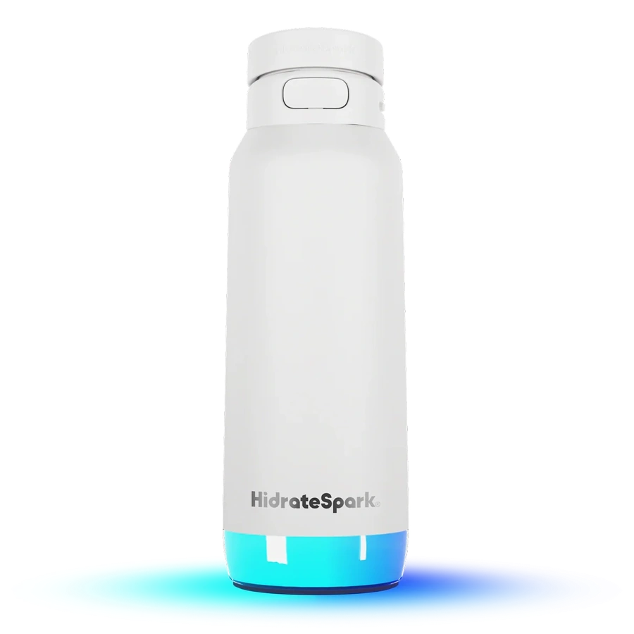 Умная бутылка для воды HidrateSpark PRO 2 Smart Bottle - Chug Lid 32oz/946 ml - White