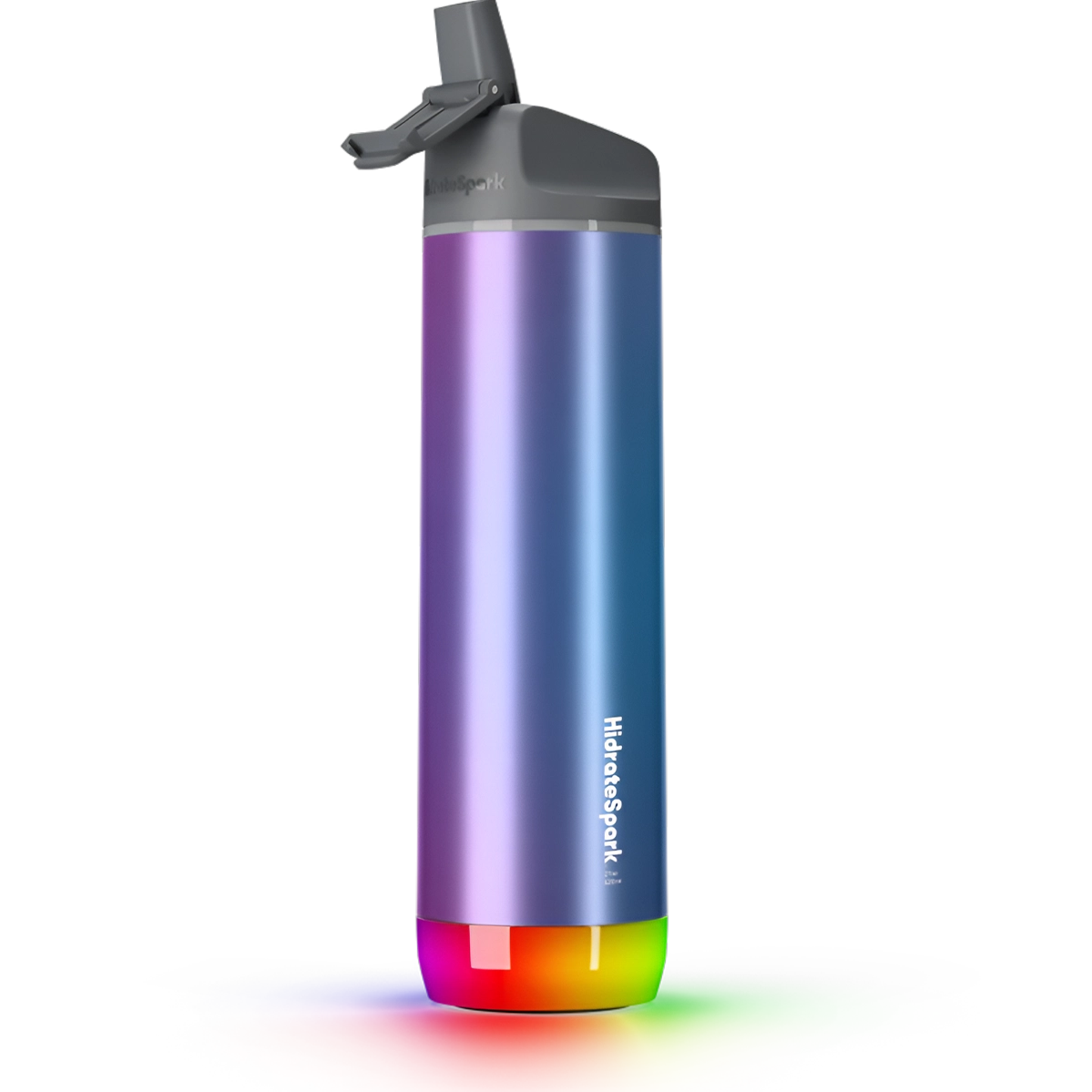 Розумна пляшка для води HidrateSpark PRO 21 oz/621 ml - Chug + Straw Lid - Aurora (HI-009-009)