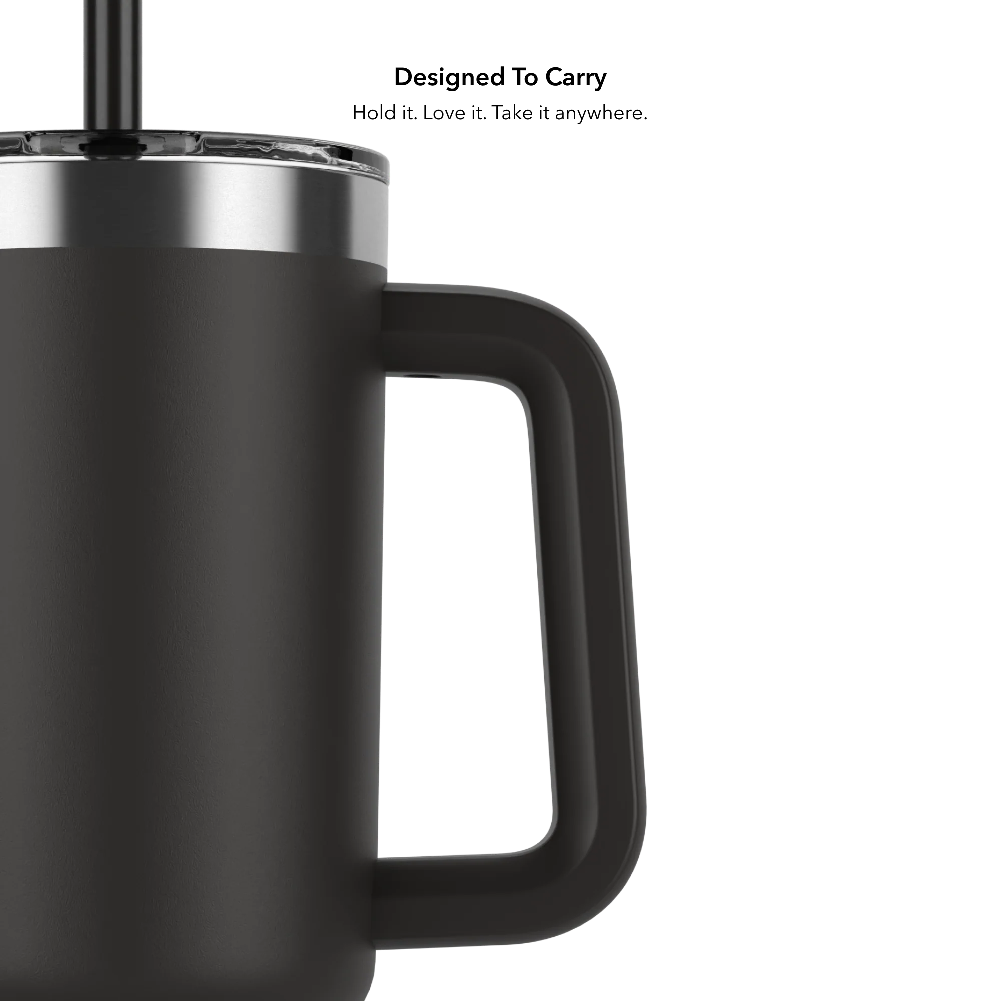Розумний стакан для води та гарячих напоїв HidrateSpark PRO 2 Smart Tumbler 30 oz/887ml - Black