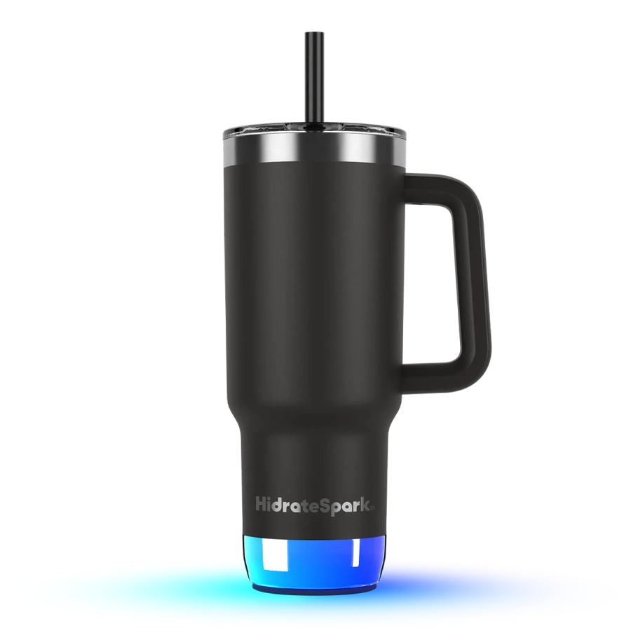 Умный стакан для воды и горячих напитков HidrateSpark PRO 2 Smart Tumbler 30 oz/887ml - Black