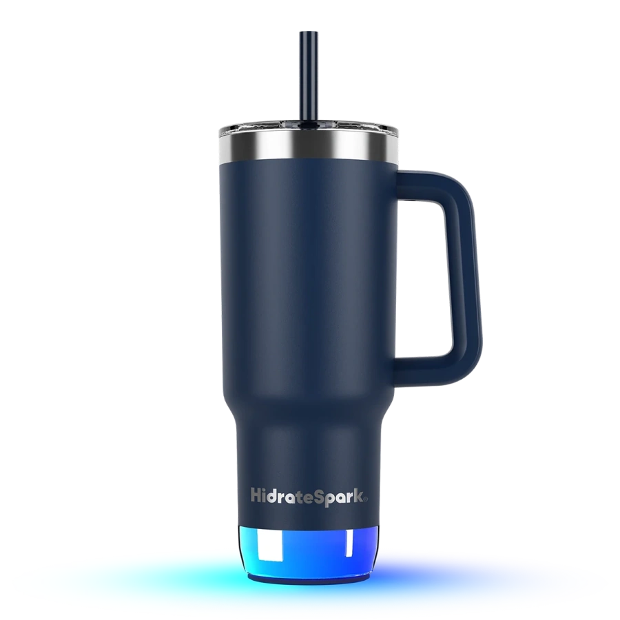 Умный стакан для воды и горячих напитков HidrateSpark PRO 2 Smart Tumbler 30 oz/887ml - Navy