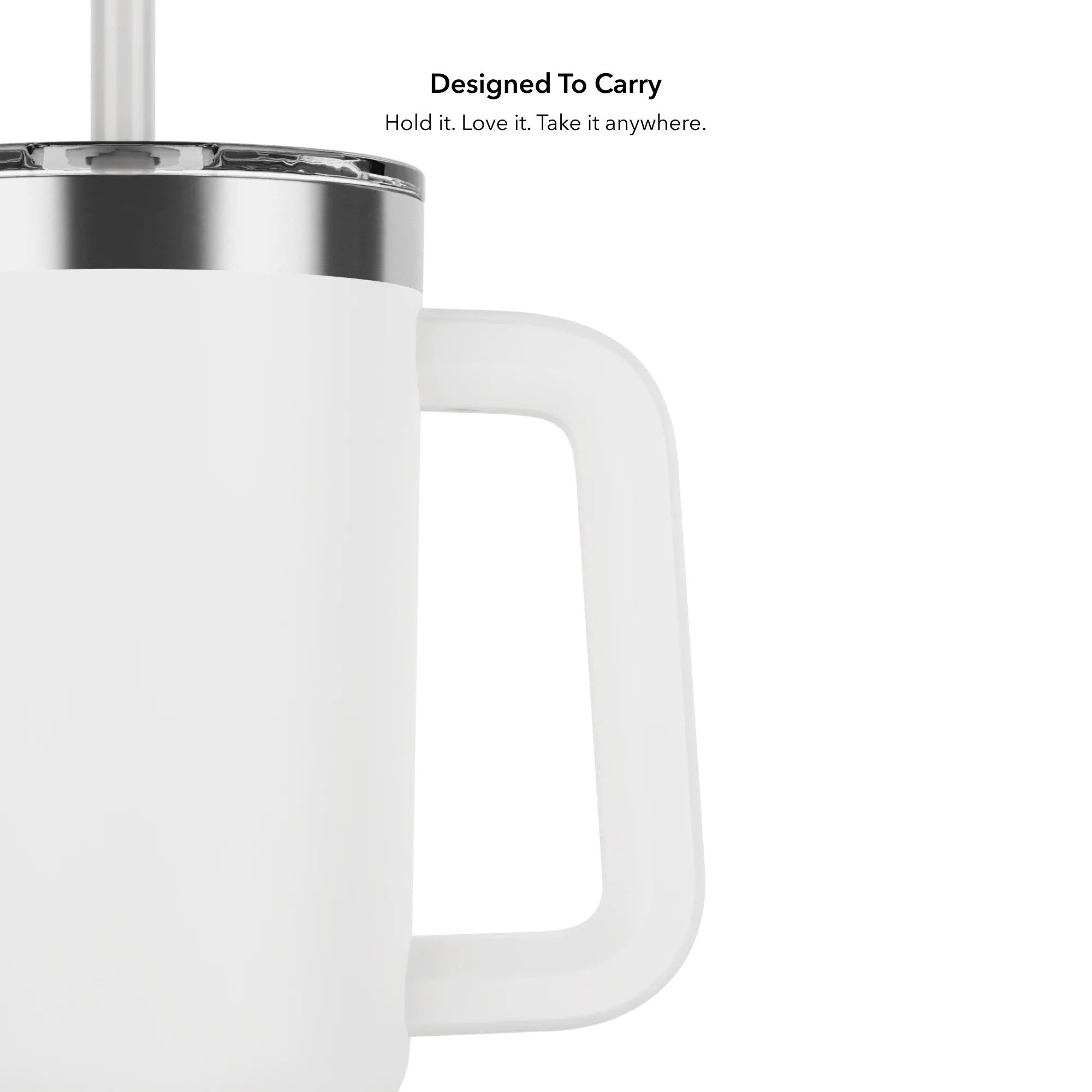 Розумний стакан для води та гарячих напоїв HidrateSpark PRO 2 Smart Tumbler 30 oz/887ml - White