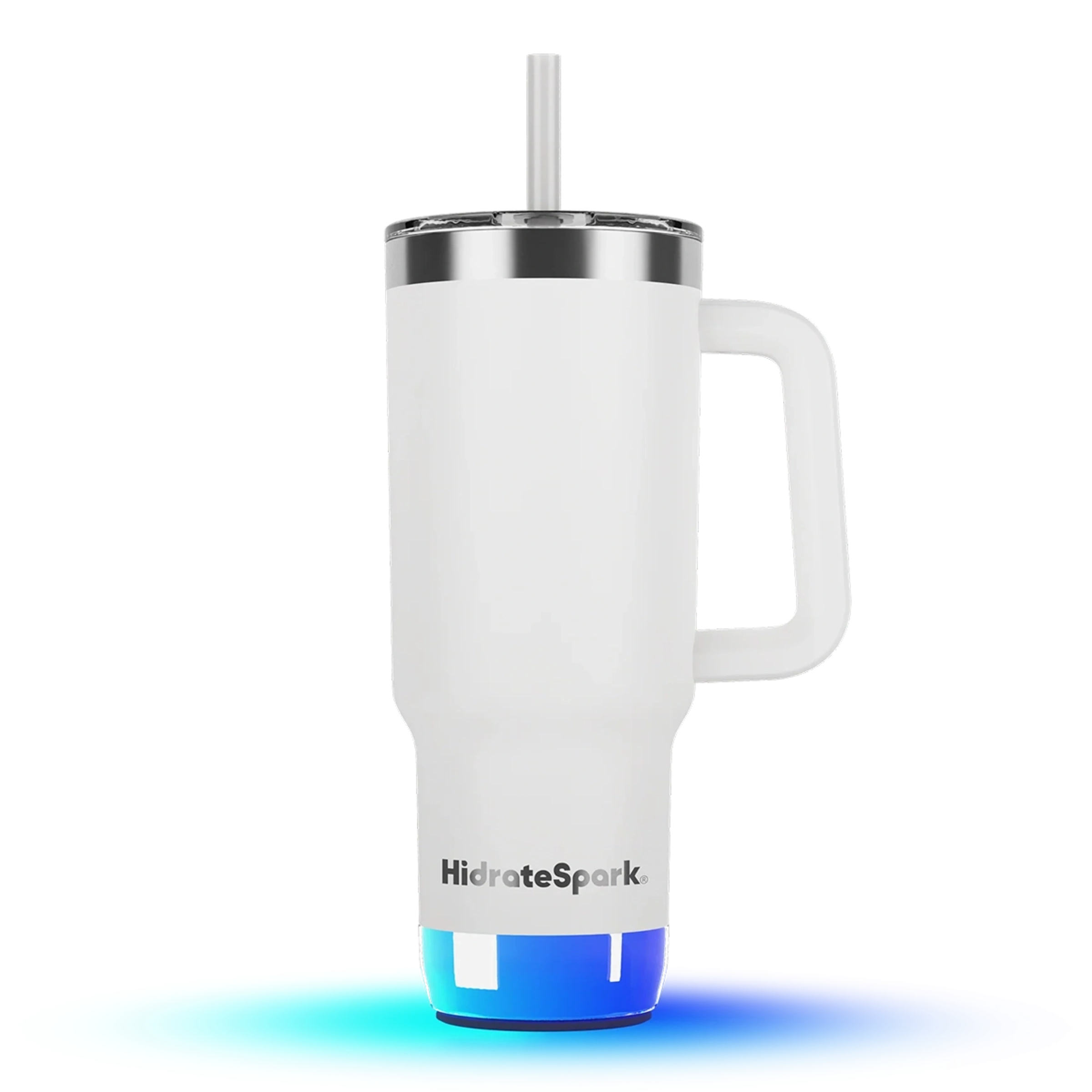 Розумний стакан для води та гарячих напоїв HidrateSpark PRO 2 Smart Tumbler 30 oz/887ml - White