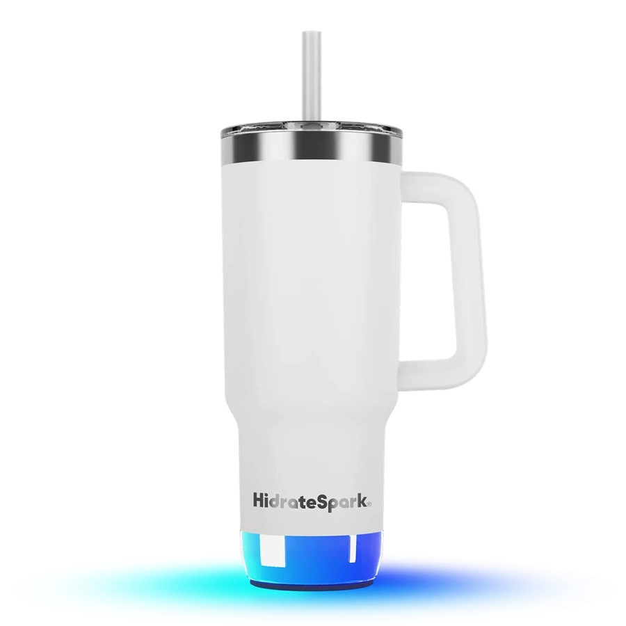 Умный стакан для воды и горячих напитков HidrateSpark PRO 2 Smart Tumbler 30 oz/887ml - White