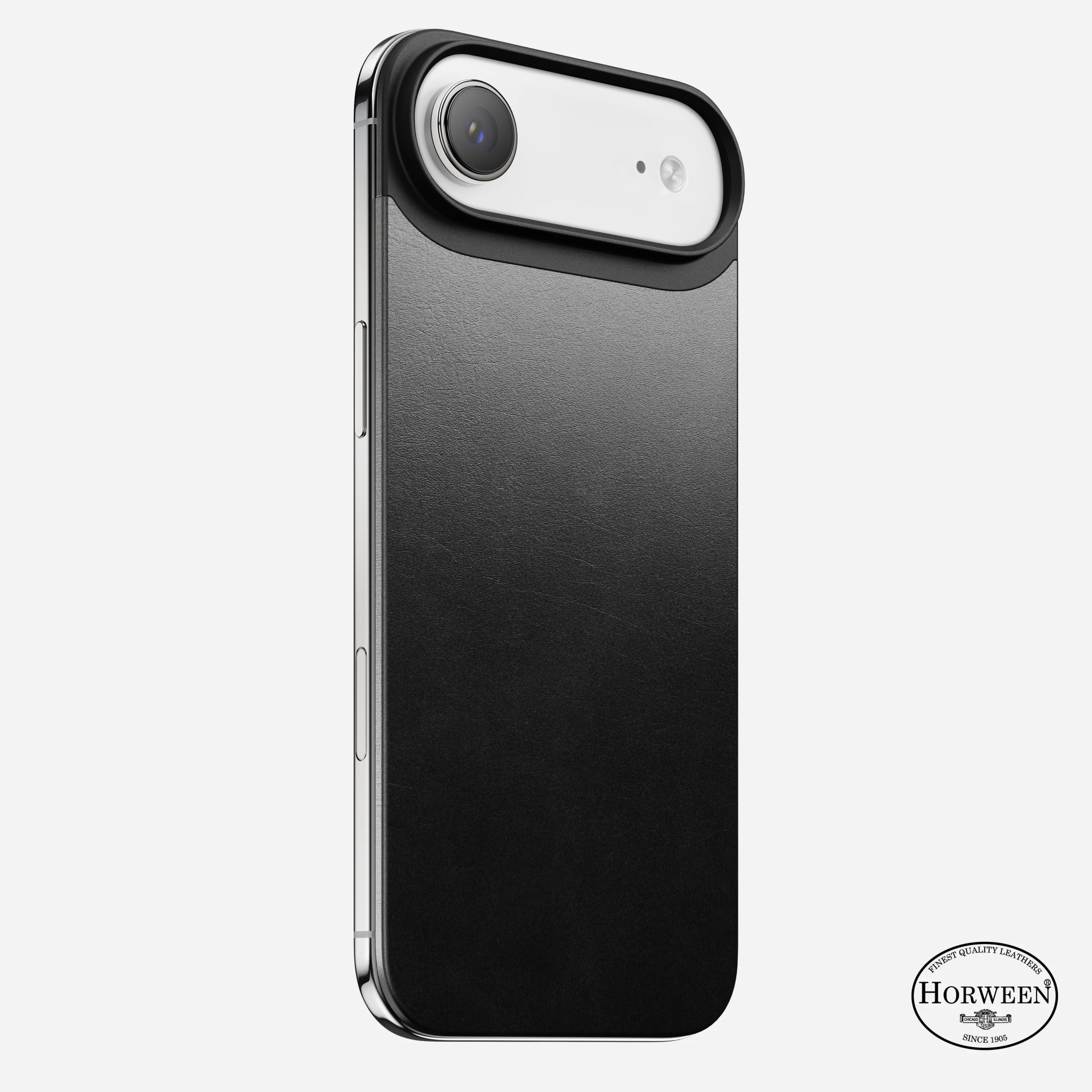 Шкіряна магнітна накладка Nomad Magnetic Horween Leather Back Case for iPhone Air - Black (NM014377858)
