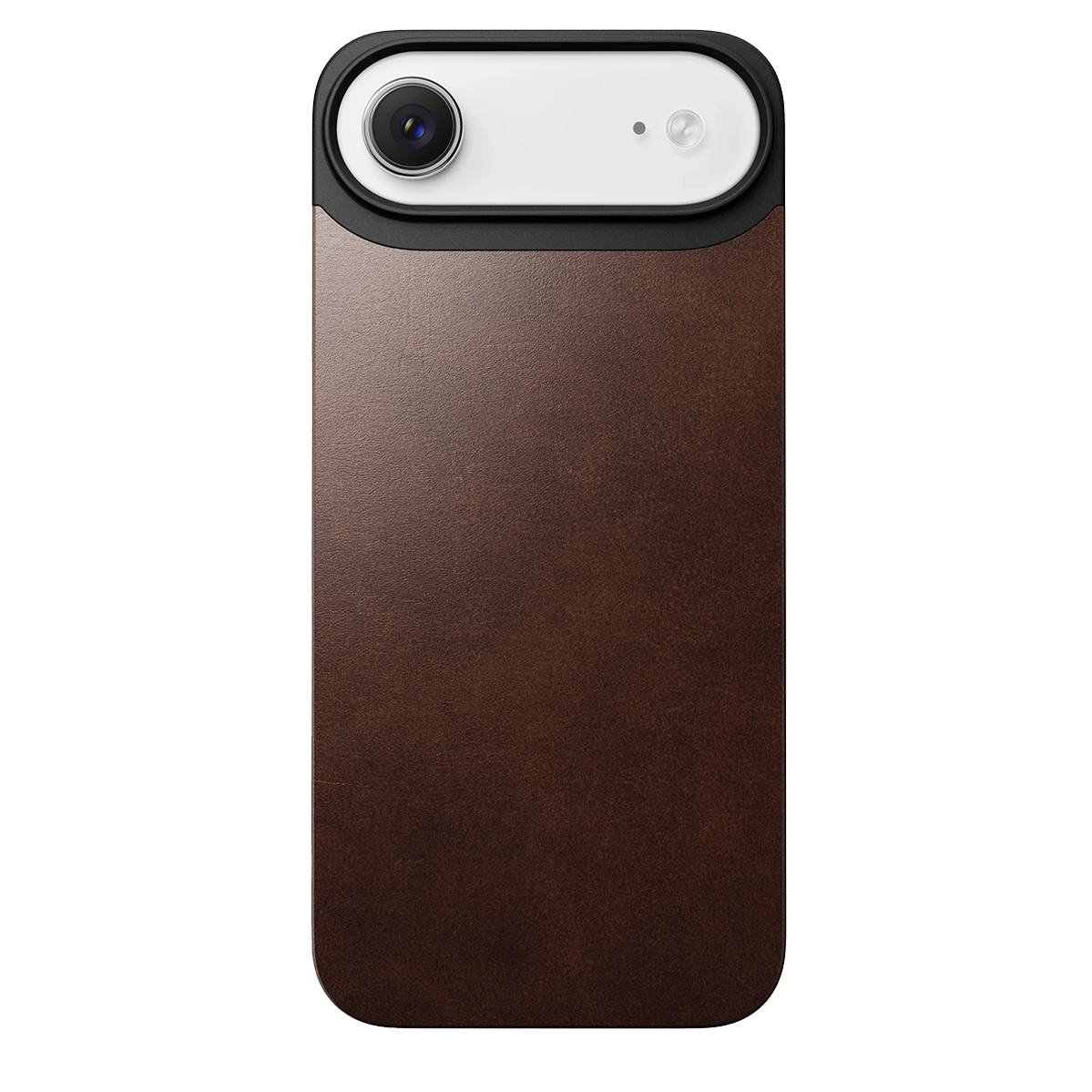 Кожаная магнитная накладка Nomad Magnetic Horween Leather Back Case для iPhone Air - Rustic Brown (NM014360858)