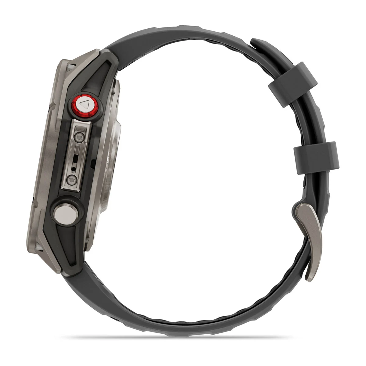 Смарт-годинник Garmin Fenix 8 Pro 47 mm AMOLED Sapphire - Titanium with Graphite/Black Silicone Band (010-03198-10/11)