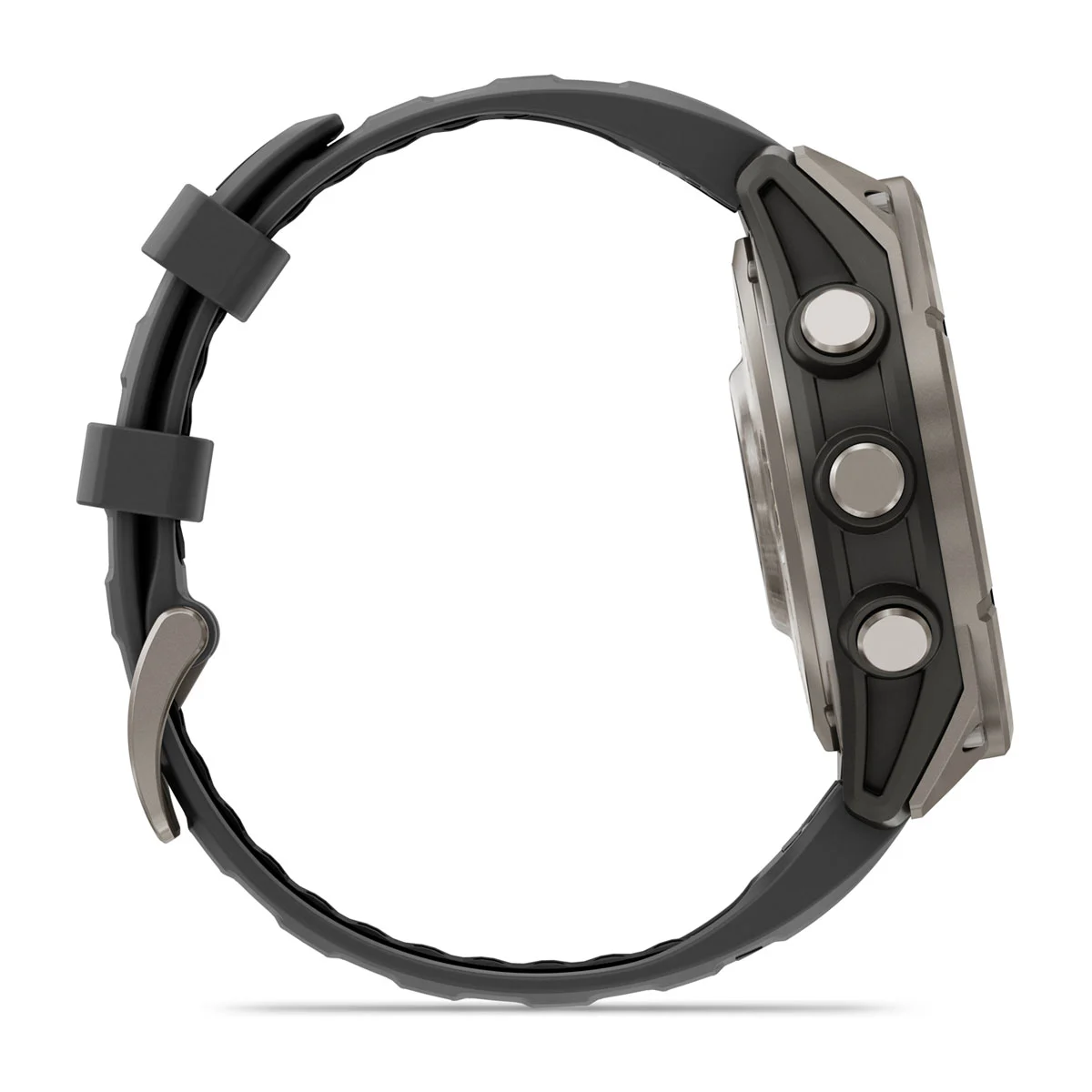 Смарт-годинник Garmin Fenix 8 Pro 47 mm AMOLED Sapphire - Titanium with Graphite/Black Silicone Band (010-03198-10/11)