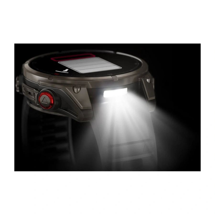 Смарт-годинник Garmin Fenix 8 Pro 47 mm AMOLED Sapphire - Titanium with Graphite/Black Silicone Band (010-03198-10/11)