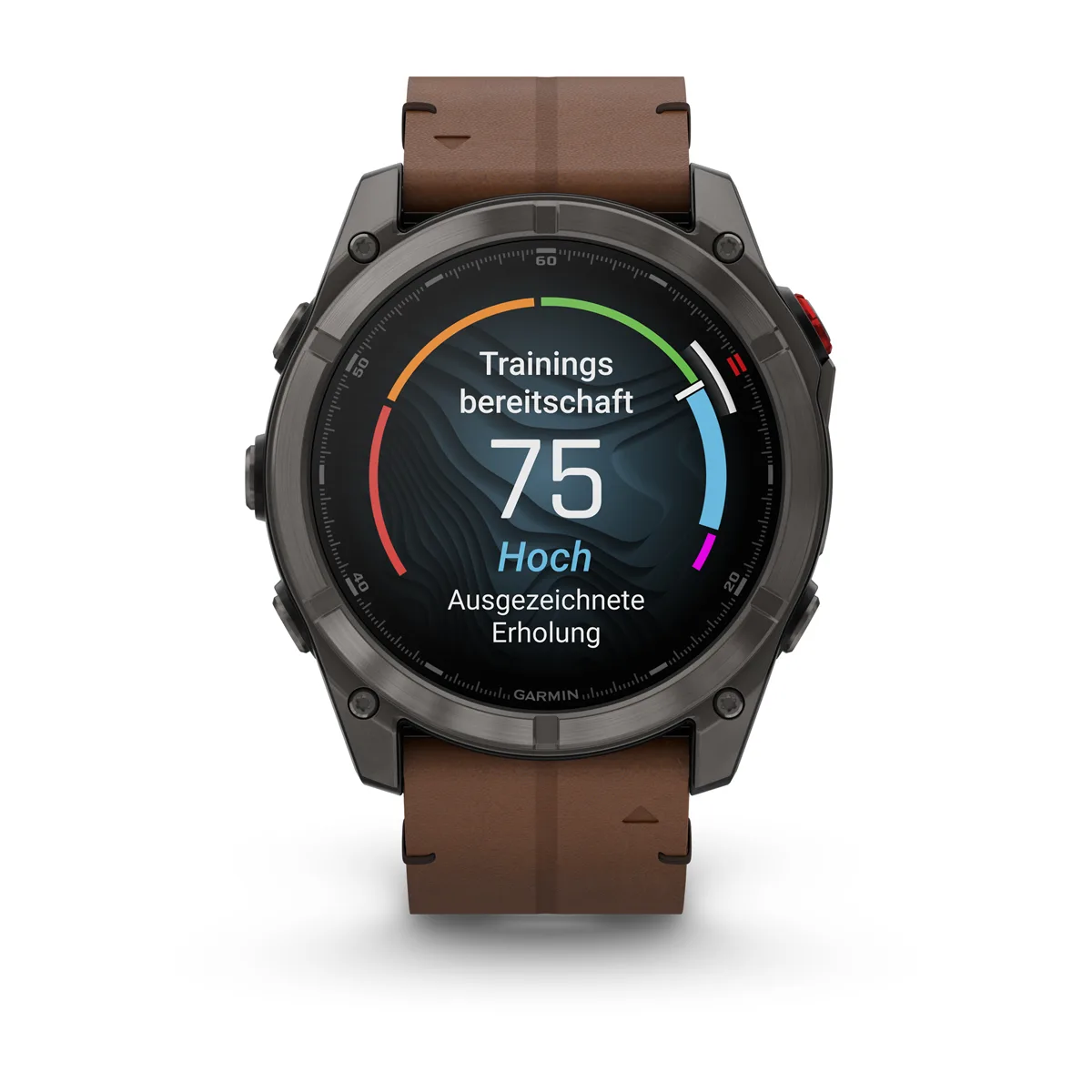 Смарт-годинник Garmin Fenix 8 Pro 51 mm AMOLED Sapphire - Carbon Gray DLC Titanium with QuickFit Leather Strap 26 mm + Black/Pebble Gray Silicone Band (010-03199-40)