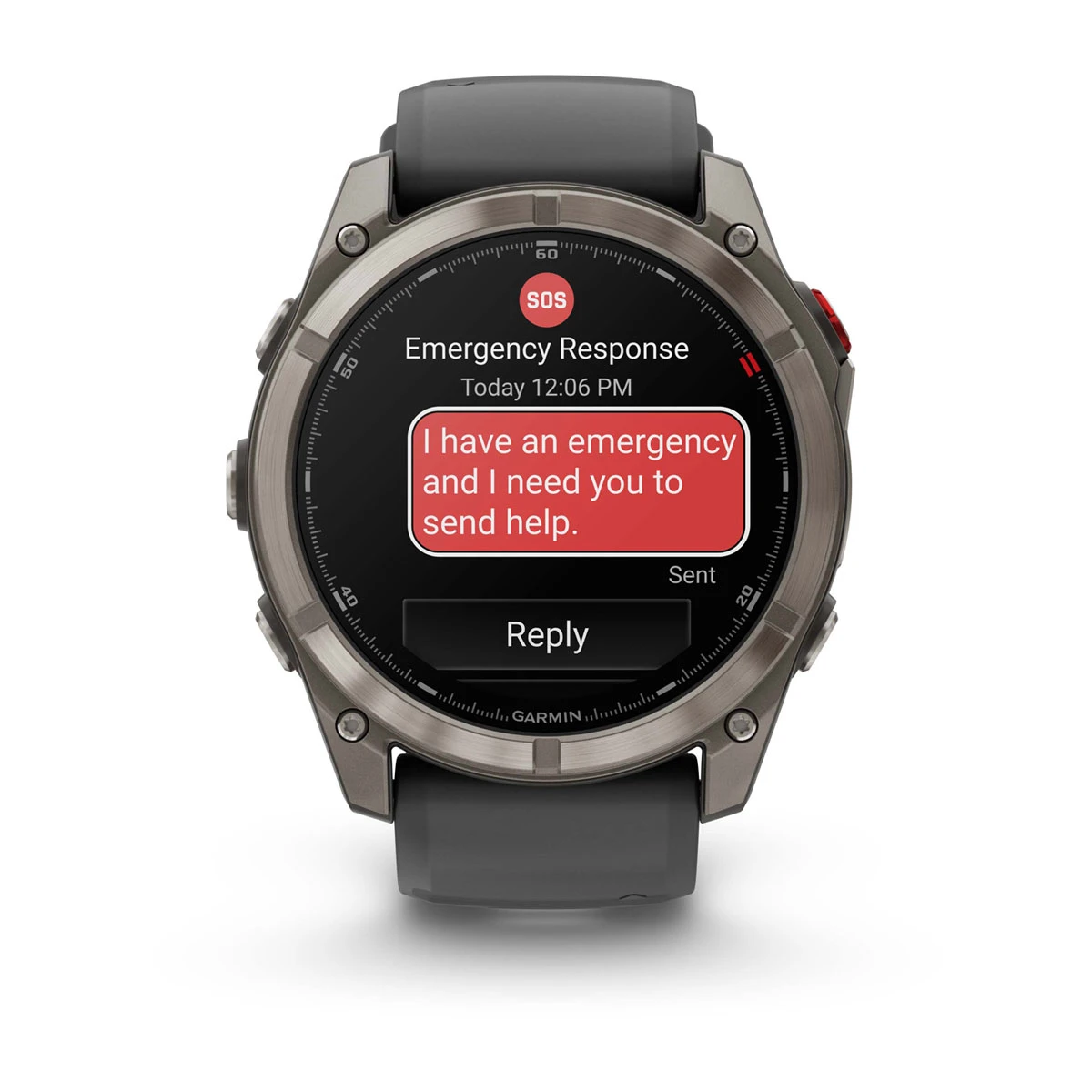 Смарт-годинник Garmin Fenix 8 Pro 51 mm AMOLED Sapphire - Titanium with Graphite/Black Silicone Band (010-03199-10/11)