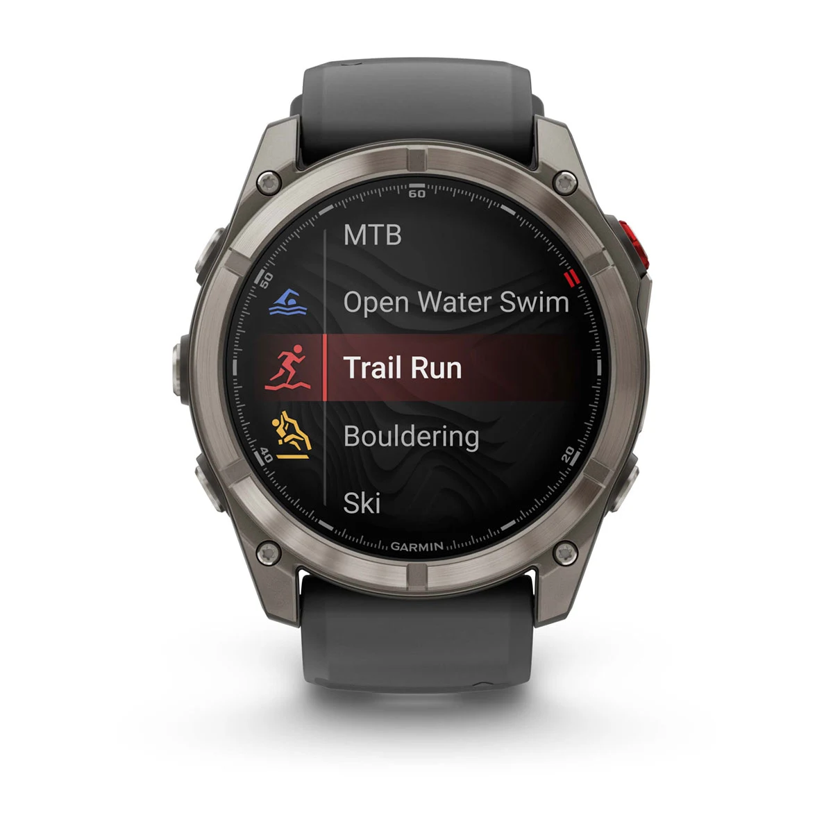 Смарт-годинник Garmin Fenix 8 Pro 51 mm AMOLED Sapphire - Titanium with Graphite/Black Silicone Band (010-03199-10/11)