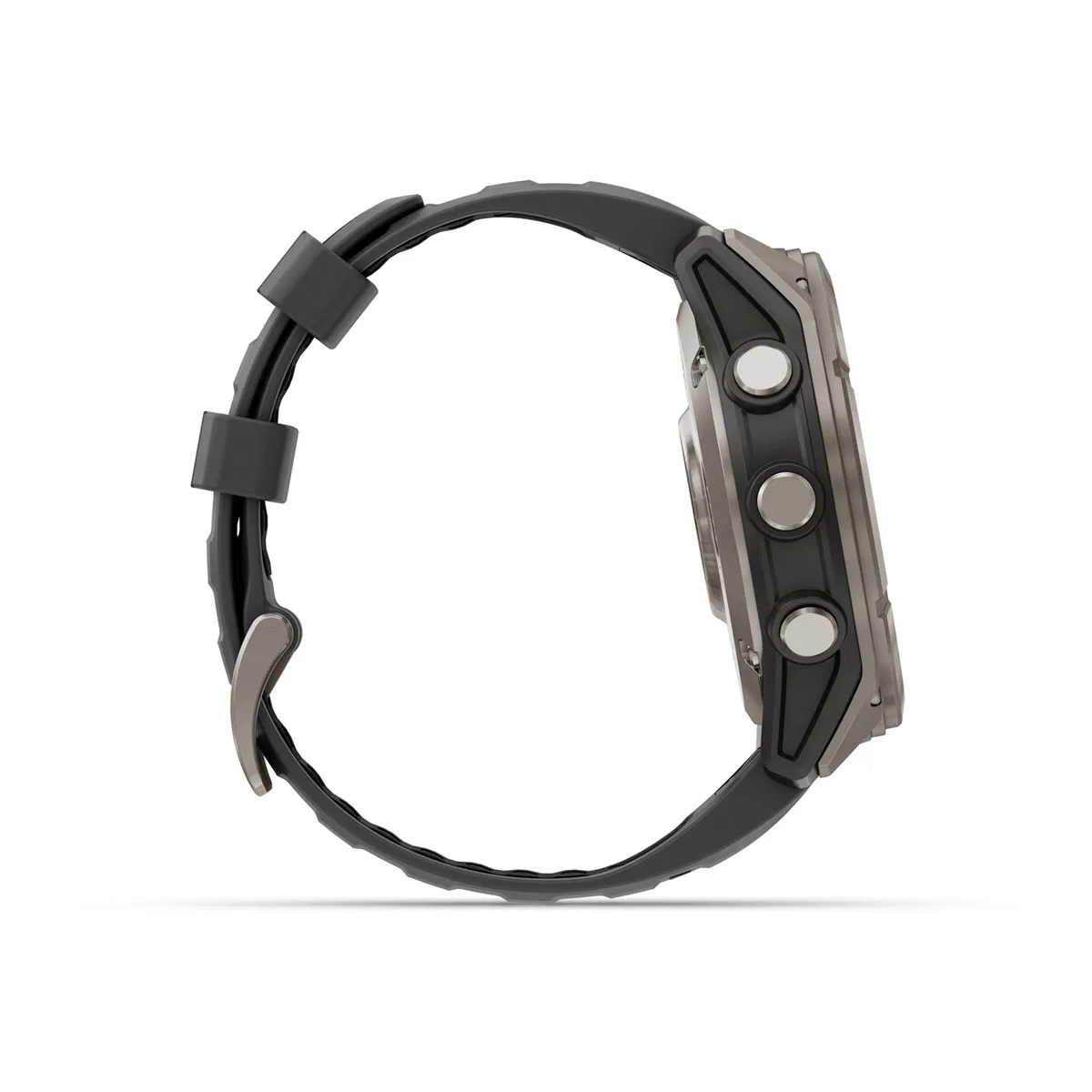 Смарт-годинник Garmin Fenix 8 Pro 51 mm AMOLED Sapphire - Titanium with Graphite/Black Silicone Band (010-03199-10/11)