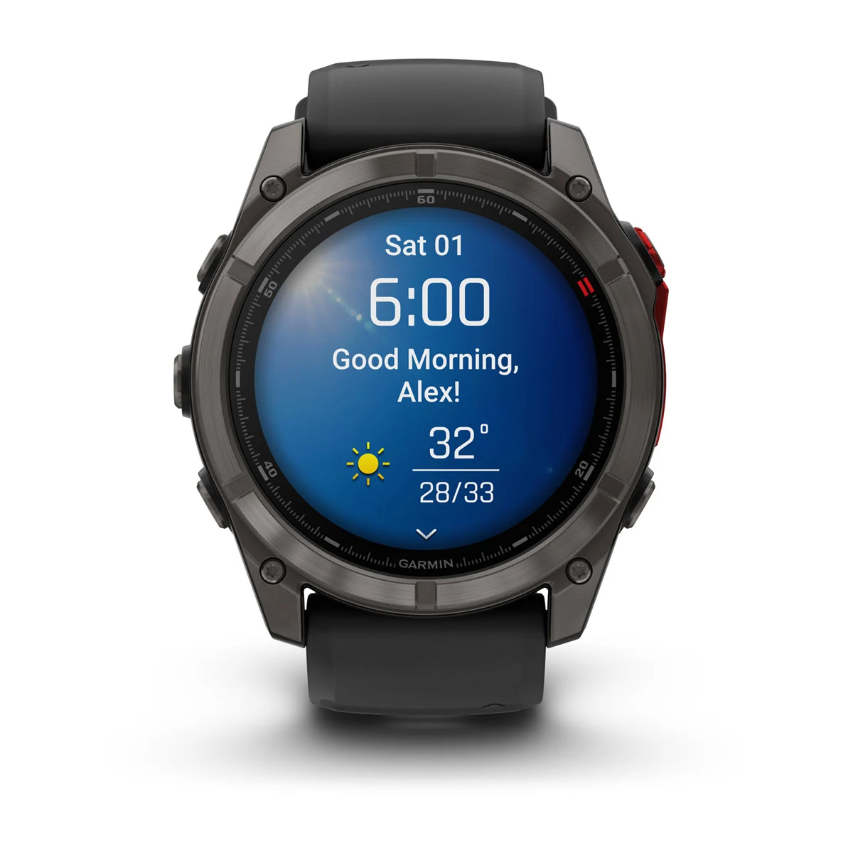Смарт-годинник Garmin Fenix 8 Pro 51 mm MicroLED Sapphire - Carbon Gray DLC Titanium with Black/Pebble Gray Silicone Band (010-03380-00/01)