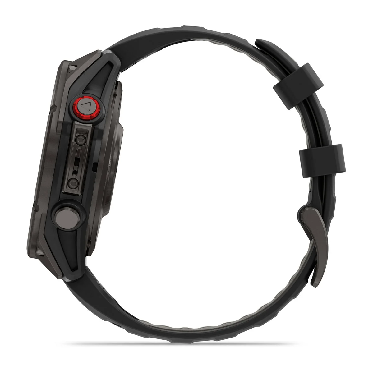 Смарт-годинник Garmin Fenix 8 Pro 47mm AMOLED Sapphire - Carbon Gray DLC Titanium with Black/Pebble Gray Silicone Band (010-03198-00/01)